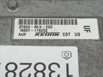 2017-2019 Honda Pilot PCM Engine Control Computer ECU ECM PCU OEM P/N:37820-RLV-C02 Fits Fits 2017 2018 2019 OEM Used Auto Parts
