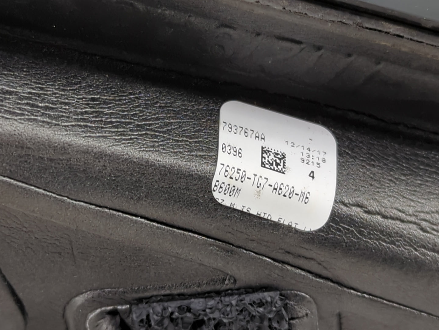 2017-2018 Honda Pilot Driver Left Side View Manual Door Mirror - Oemusedautoparts1.com