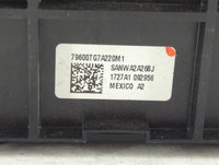 2016-2018 Honda Pilot Climate Control Module Temperature AC/Heater Replacement P/N:79600TG7A220M1 Fits Fits 2016 2017 2018 O