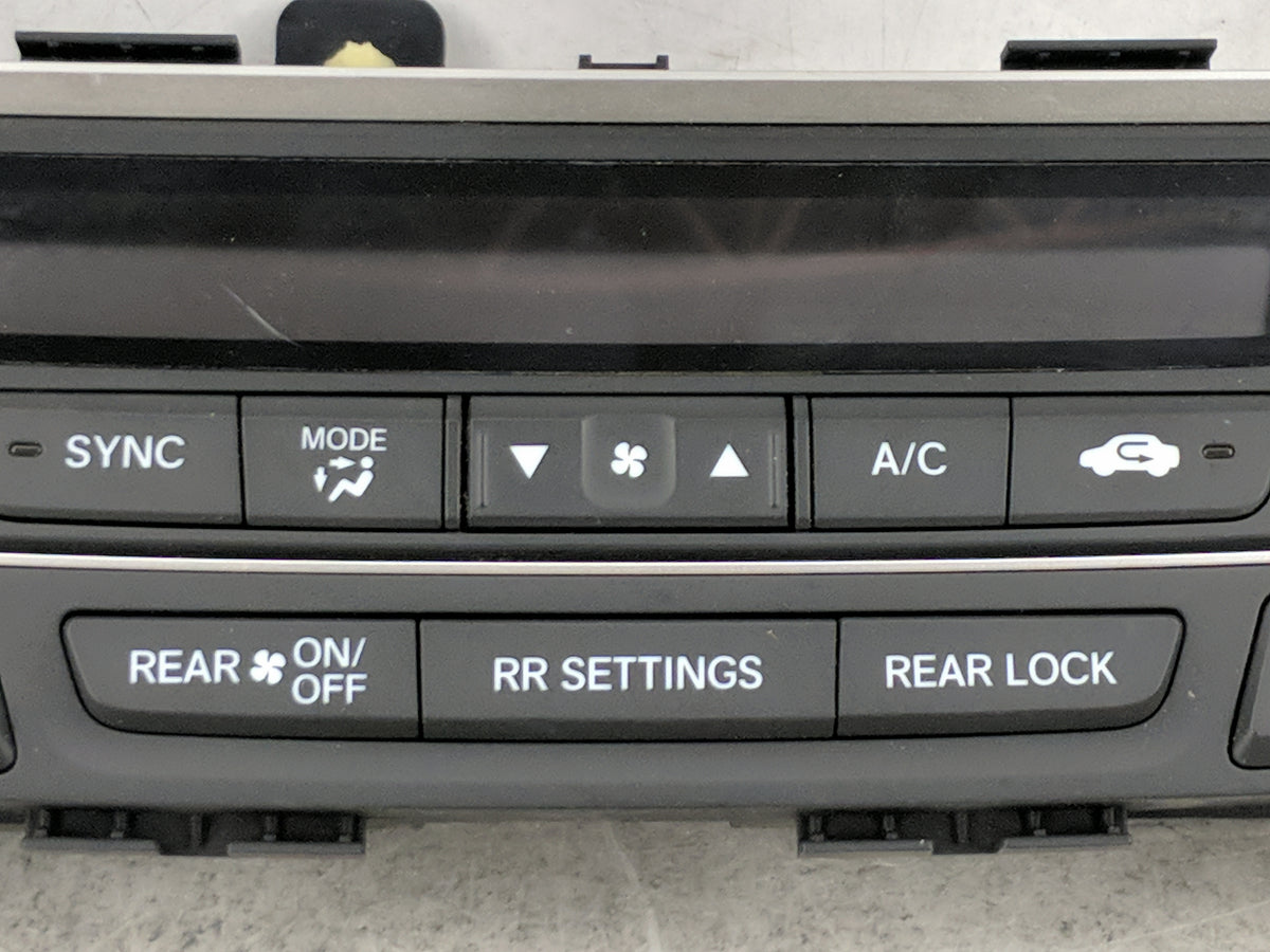 2016-2018 Honda Pilot Climate Control Module Temperature AC/Heater Replacement P/N:79600TG7A220M1 SANWA2A268J Fits OEM Used 