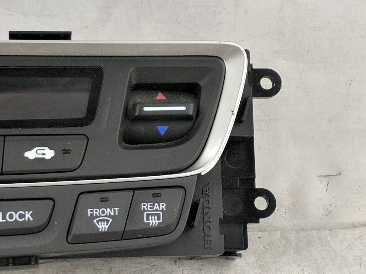 2016-2018 Honda Pilot Climate Control Module Temperature AC/Heater Replacement P/N:79600TG7A220M1 SANWA2A268J Fits OEM Used 