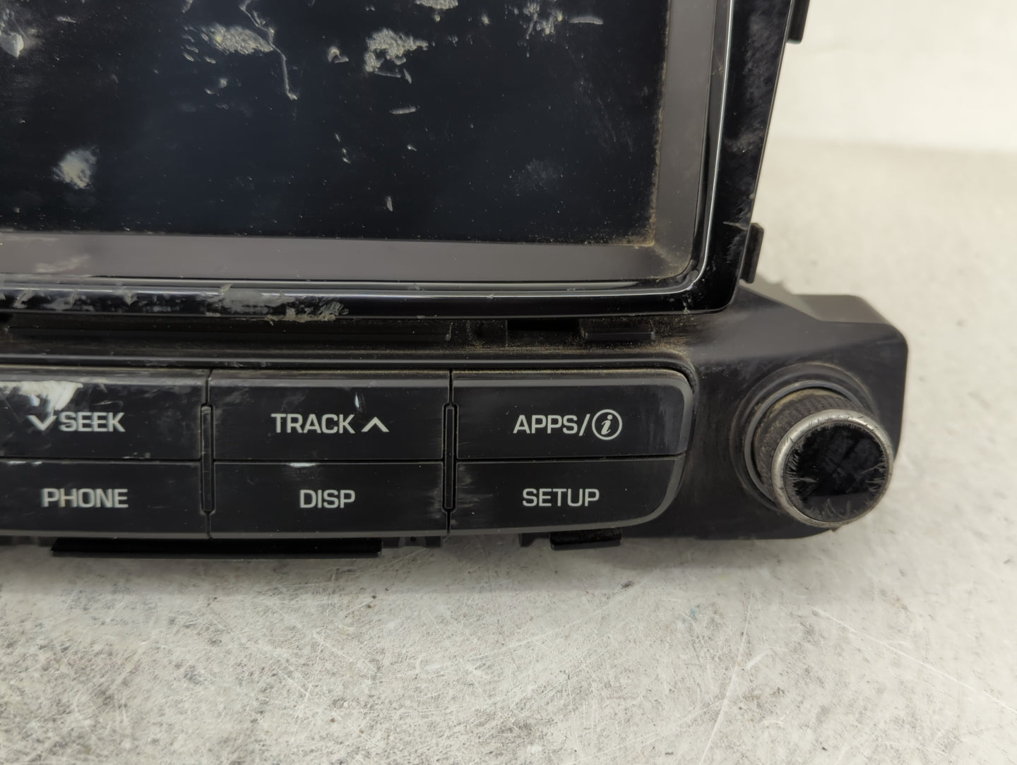 2018-2020 Hyundai Accent Radio AM FM Cd Player Receiver Replacement P/N:96160-J0100URD Fits Fits 2018 2019 2020 OEM Used Aut