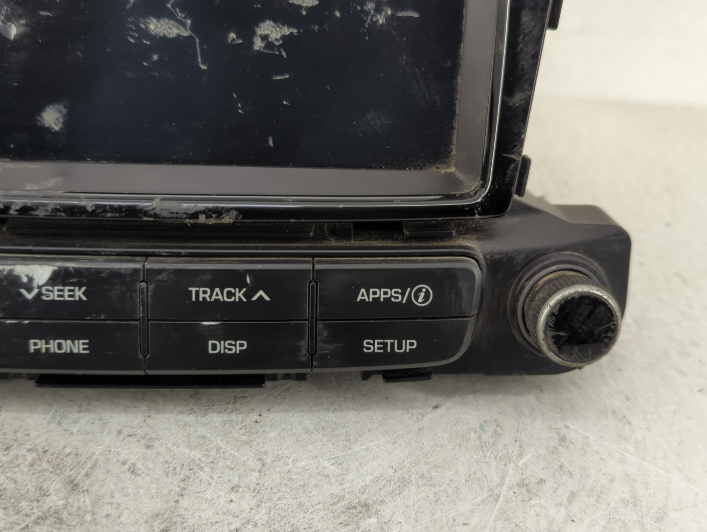 2018-2020 Hyundai Accent Radio AM FM Cd Player Receiver Replacement P/N:96160-J0100URD Fits Fits 2018 2019 2020 OEM Used Aut
