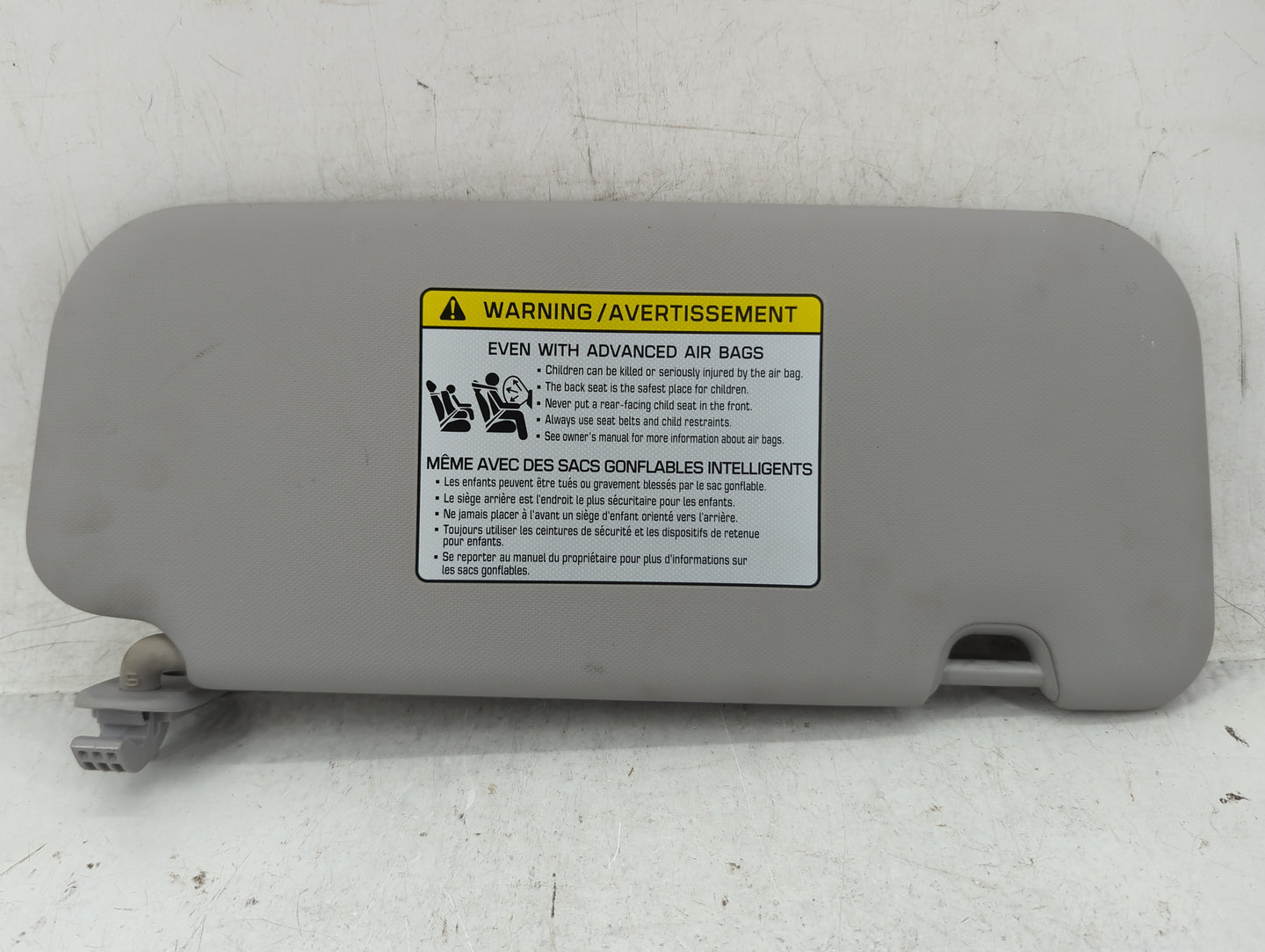 2018-2022 Hyundai Accent Sun Visor Shade Replacement Driver Left Mirror Fits Fits 2018 2019 2020 2021 2022 OEM Used Auto Par