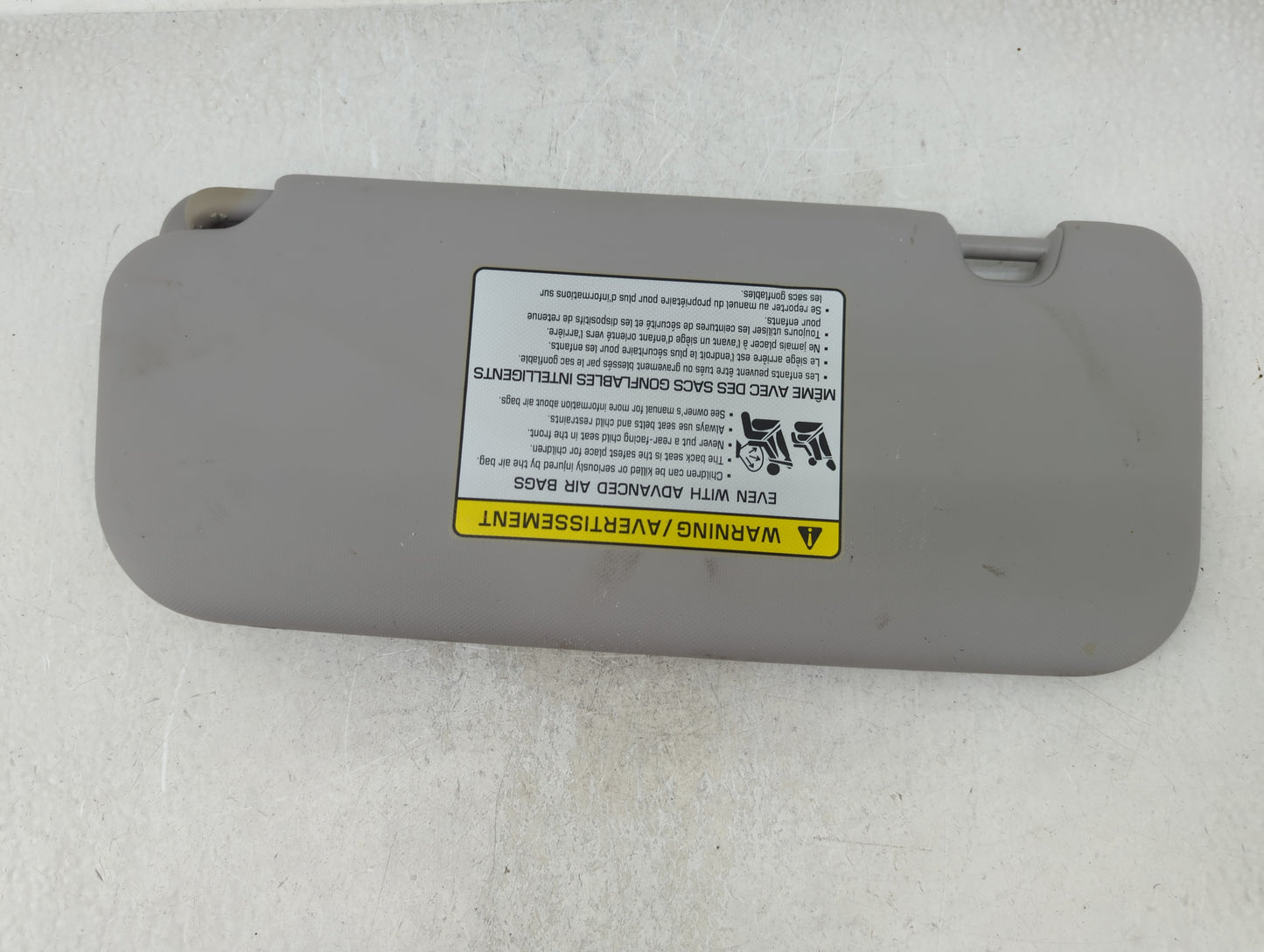 2018-2022 Hyundai Accent Sun Visor Shade Replacement Driver Left Mirror Fits Fits 2018 2019 2020 2021 2022 OEM Used Auto Par