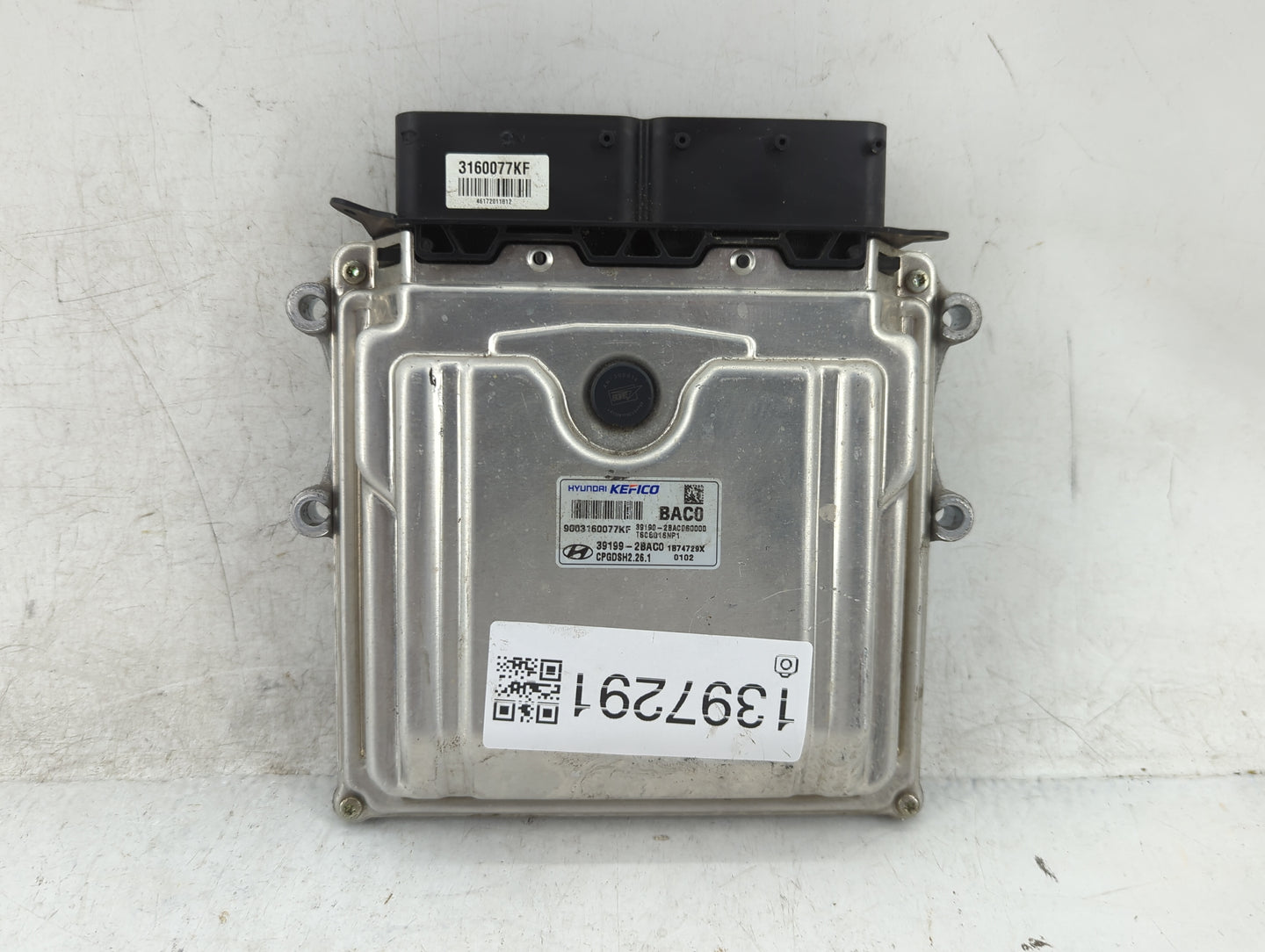 2018-2019 Hyundai Accent PCM Engine Control Computer ECU ECM PCU OEM P/N:39199-2BAC0 3160077KF Fits Fits 2018 2019 OEM Used 