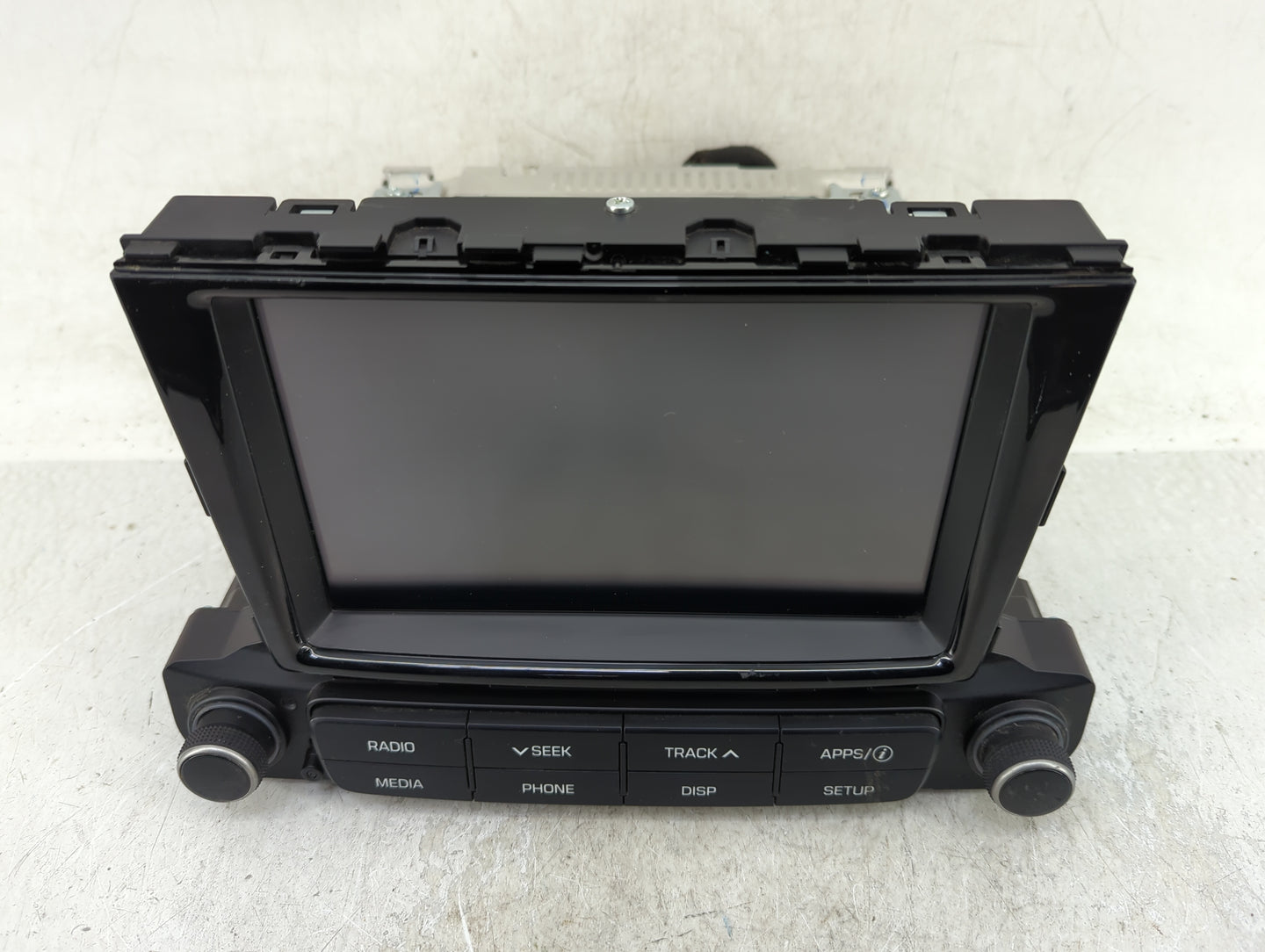 2018-2020 Hyundai Accent Radio AM FM Cd Player Receiver Replacement P/N:96160-J0100URD Fits Fits 2018 2019 2020 OEM Used Aut