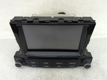 2018-2020 Hyundai Accent Radio AM FM Cd Player Receiver Replacement P/N:96160-J0100URD Fits Fits 2018 2019 2020 OEM Used Aut