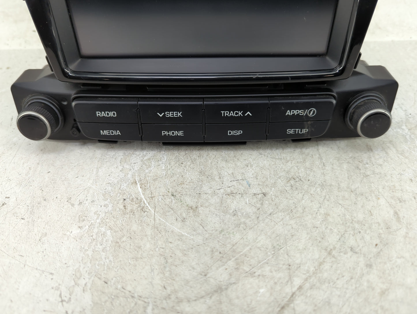 2018-2020 Hyundai Accent Radio AM FM Cd Player Receiver Replacement P/N:96160-J0100URD Fits Fits 2018 2019 2020 OEM Used Aut