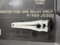2018-2019 Hyundai Accent Fusebox Fuse Box Panel Relay Module P/N:91950-J0300 Fits Fits 2018 2019 OEM Used Auto Parts - Oemus