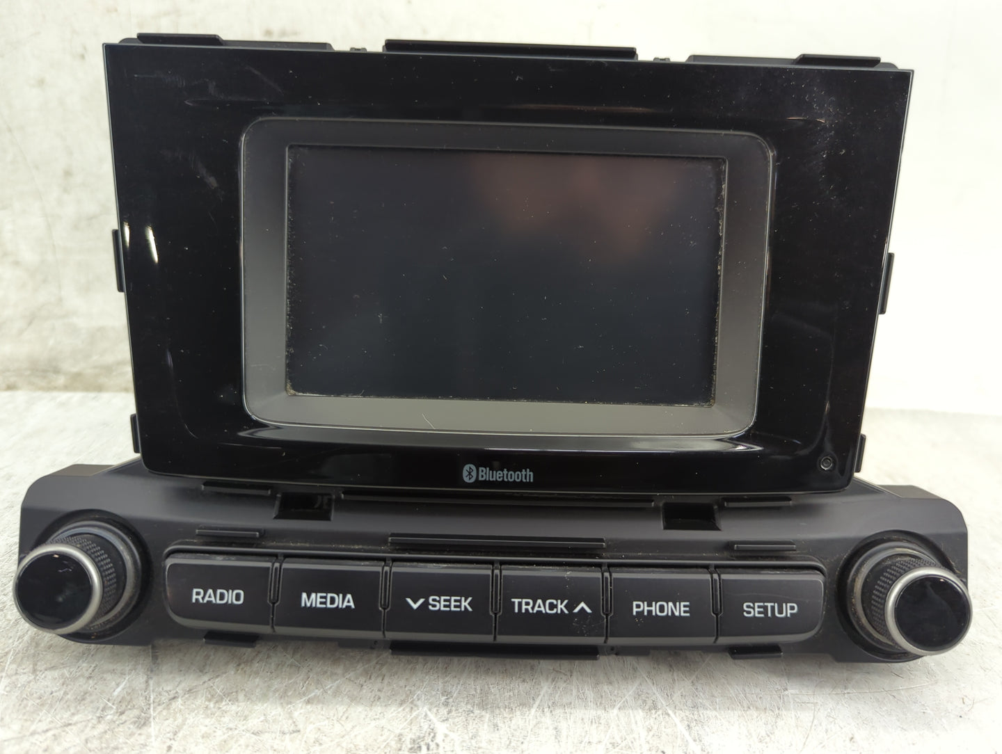 2018-2022 Hyundai Accent Radio AM FM Cd Player Receiver Replacement P/N:96180-J0060URD AC8B0J0AN Fits OEM Used Auto Parts - 