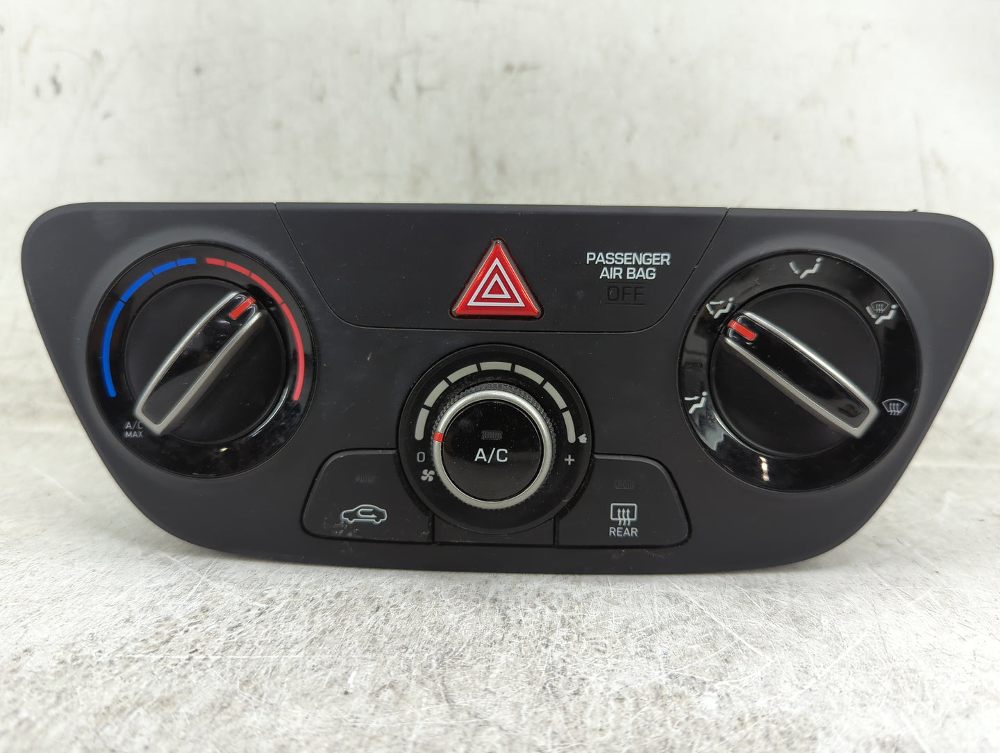 2018-2022 Hyundai Accent Climate Control Module Temperature AC/Heater Replacement P/N:97250J0000RDR 97250-J0XXX Fits OEM Use