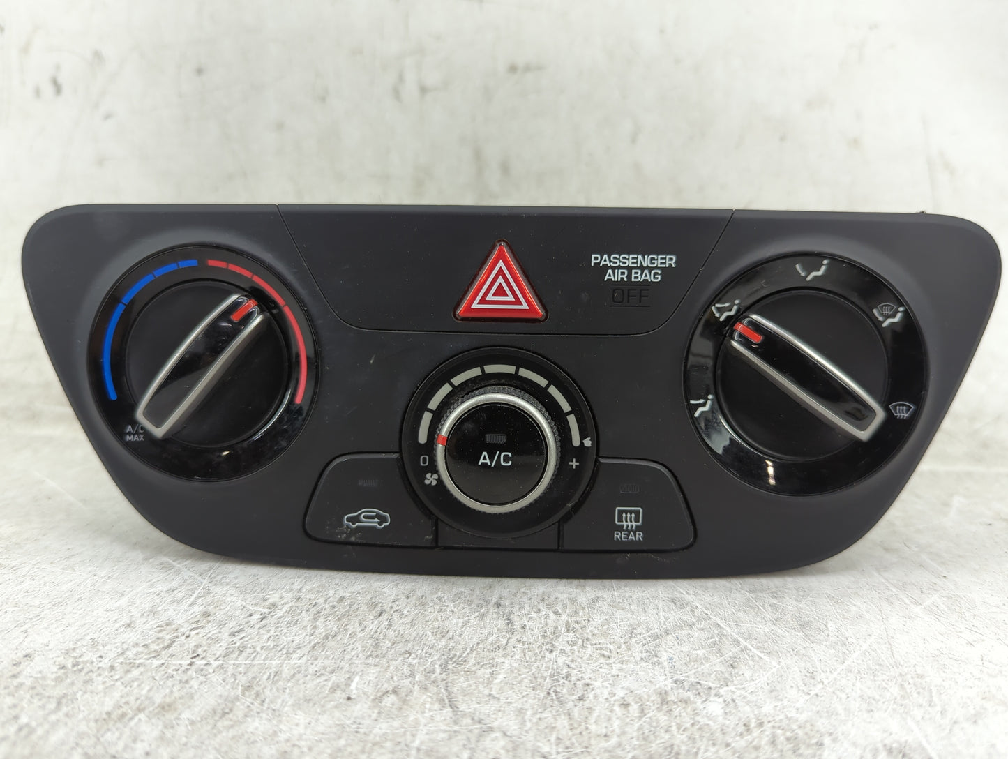 2018-2022 Hyundai Accent Climate Control Module Temperature AC/Heater Replacement P/N:97250J0000RDR 97250-J0XXX Fits OEM Use