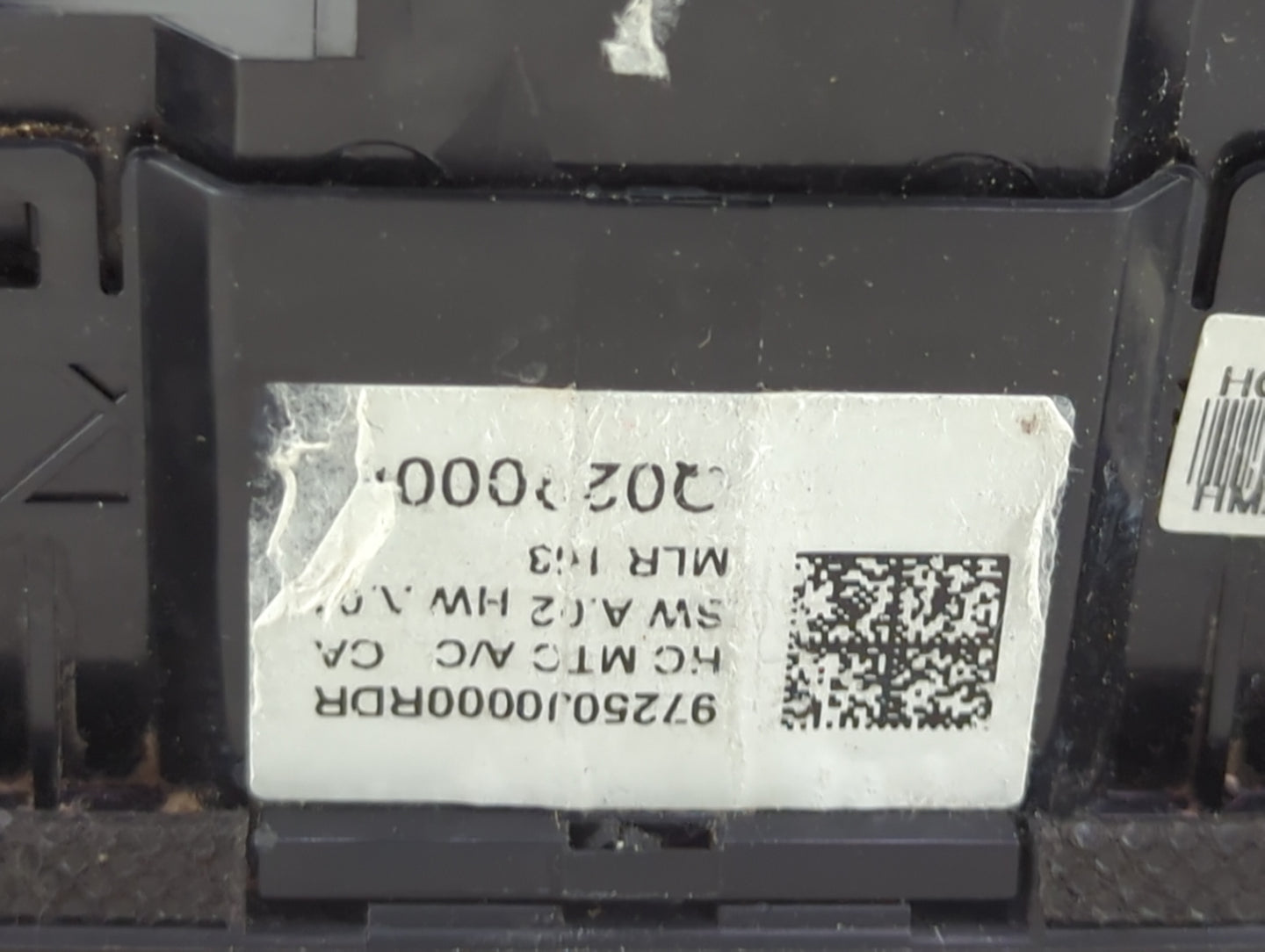 2018-2022 Hyundai Accent Climate Control Module Temperature AC/Heater Replacement P/N:97250J0000RDR 97250-J0XXX Fits OEM Use