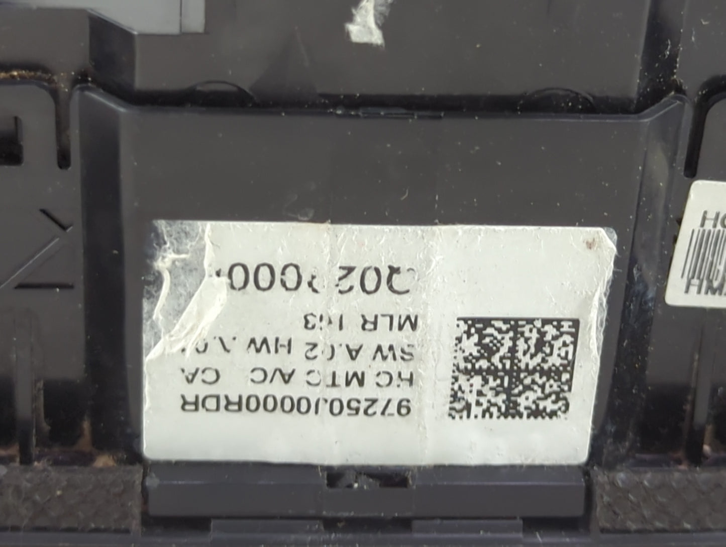 2018-2022 Hyundai Accent Climate Control Module Temperature AC/Heater Replacement P/N:97250J0000RDR 97250-J0XXX Fits OEM Use