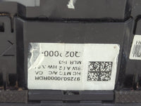 2018-2022 Hyundai Accent Climate Control Module Temperature AC/Heater Replacement P/N:97250J0000RDR 97250-J0XXX Fits OEM Use
