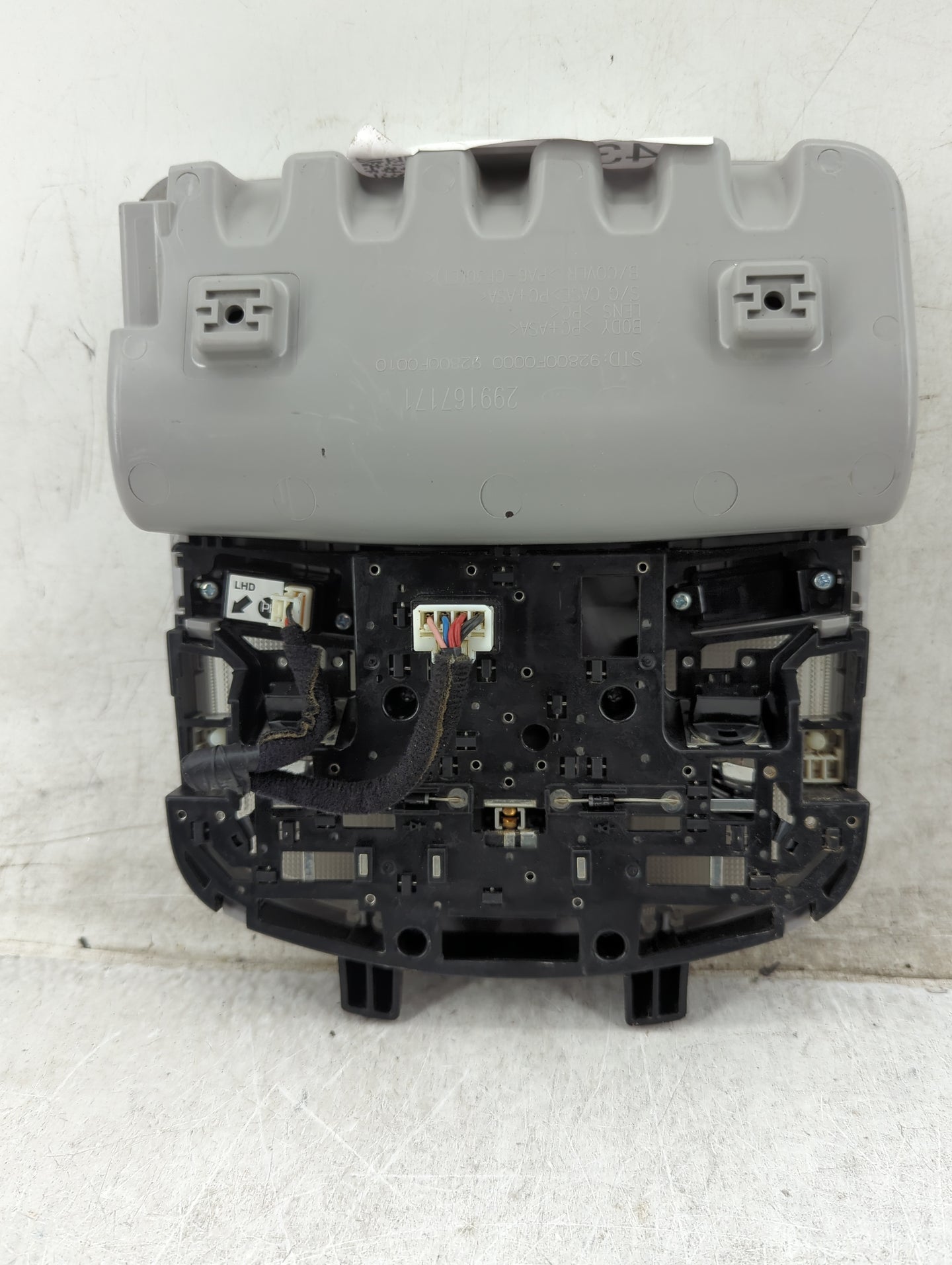 2018 Hyundai Accent Overhead Roof Console - Oemusedautoparts1.com