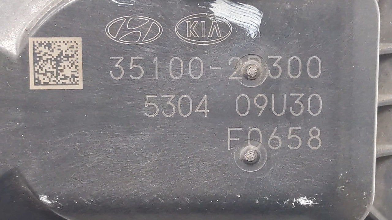 2012-2019 Hyundai Accent Throttle Body P/N:5302-1S02 35100-2B300 Fits Fits 2012 2013 2014 2015 2016 2017 2018 2019 OEM Used 