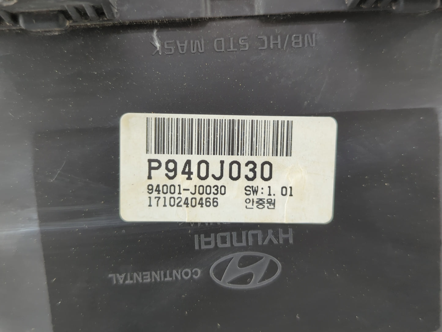 2018 Hyundai Accent Instrument Cluster Speedometer Gauges P/N:94001-J0030 Fits OEM Used Auto Parts - Oemusedautoparts1.com