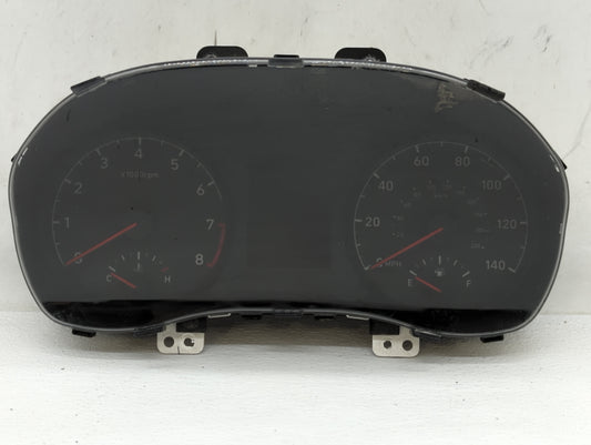 2018 Hyundai Accent Instrument Cluster Speedometer Gauges P/N:94001-J0070 Fits OEM Used Auto Parts - Oemusedautoparts1.com