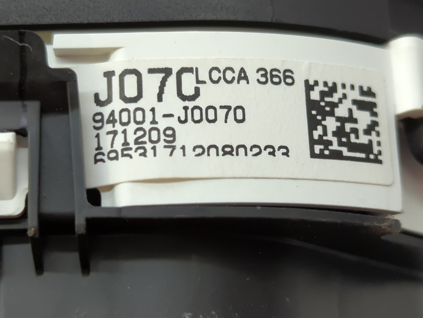 2018 Hyundai Accent Instrument Cluster Speedometer Gauges P/N:94001-J0070 Fits OEM Used Auto Parts - Oemusedautoparts1.com