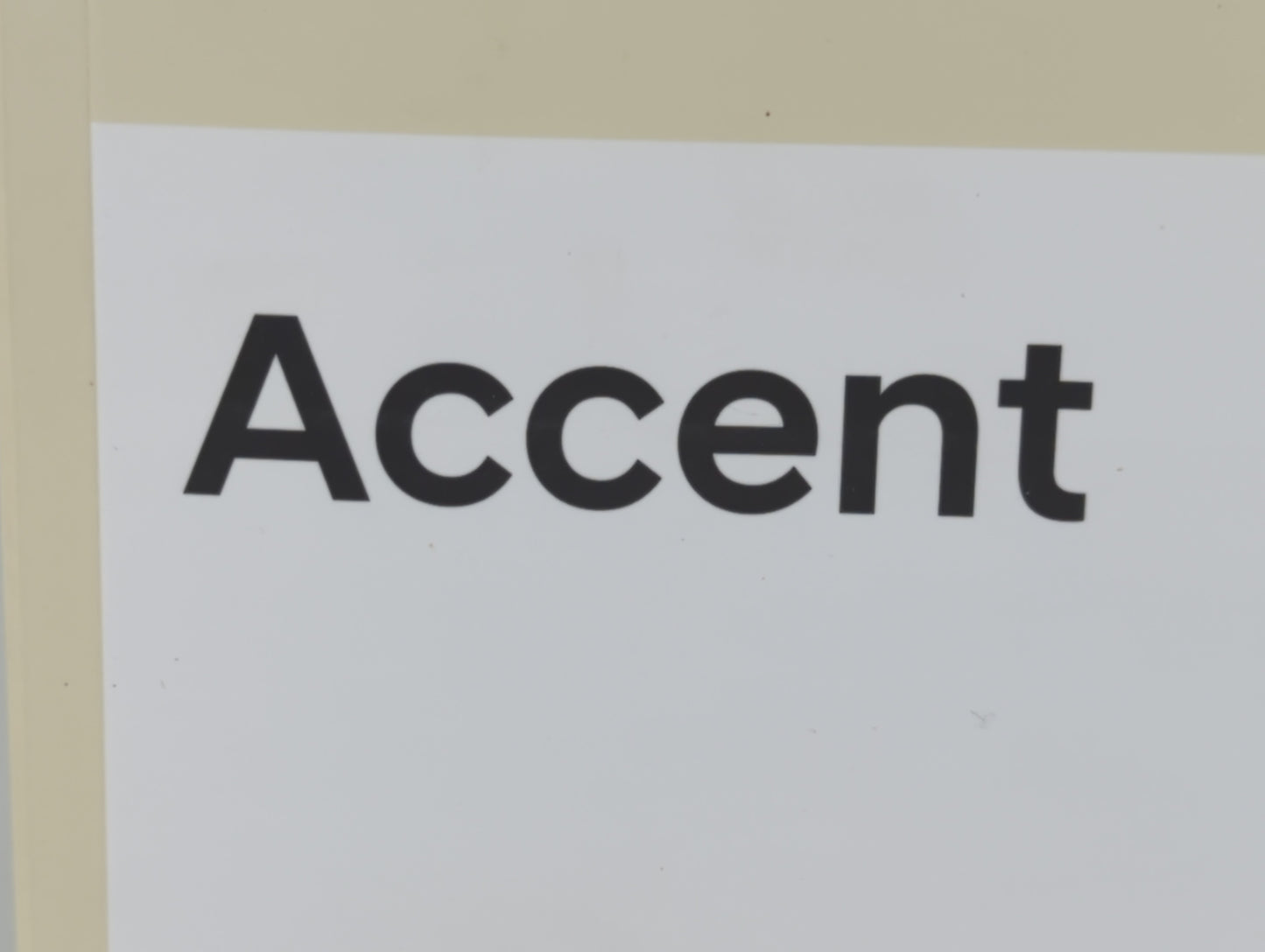 2018 Hyundai Accent Owners Manual Book Guide P/N:J0S4-EE84C OEM Used Auto Parts - Oemusedautoparts1.com