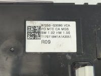 2018-2020 Hyundai Elantra Climate Control Module Temperature AC/Heater Replacement P/N:97250-G3080 Fits Fits 2018 2019 2020 