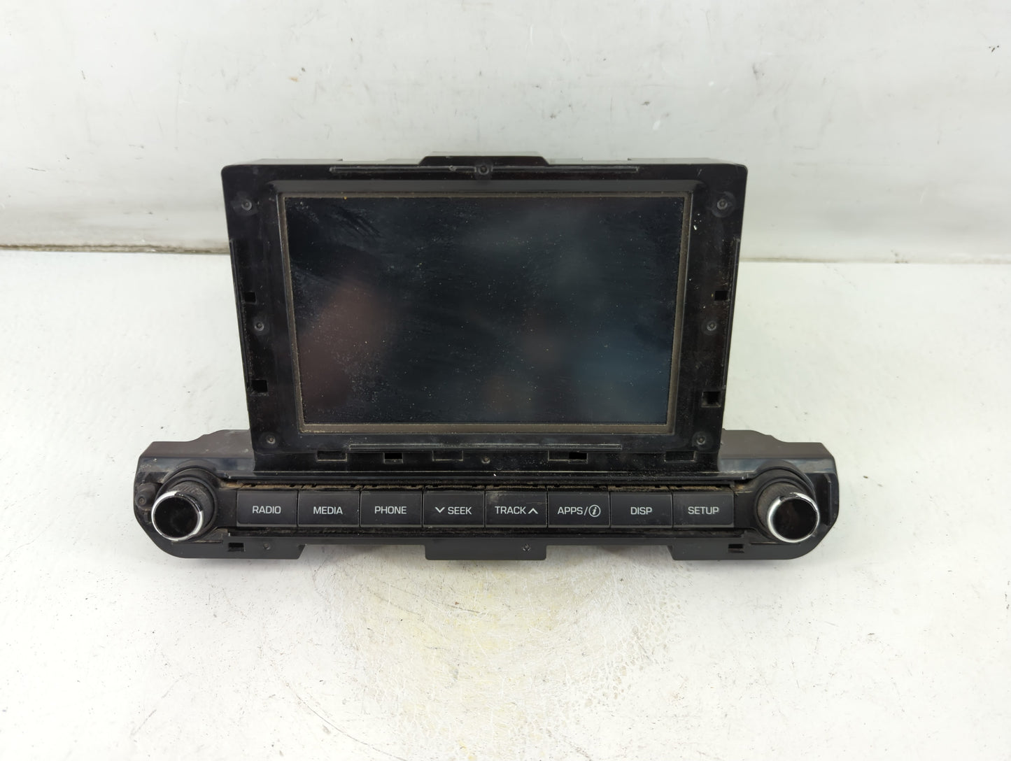 2017-2018 Hyundai Elantra Radio AM FM Cd Player Receiver Replacement P/N:96160-F2101UAT Fits Fits 2017 2018 OEM Used Auto Pa