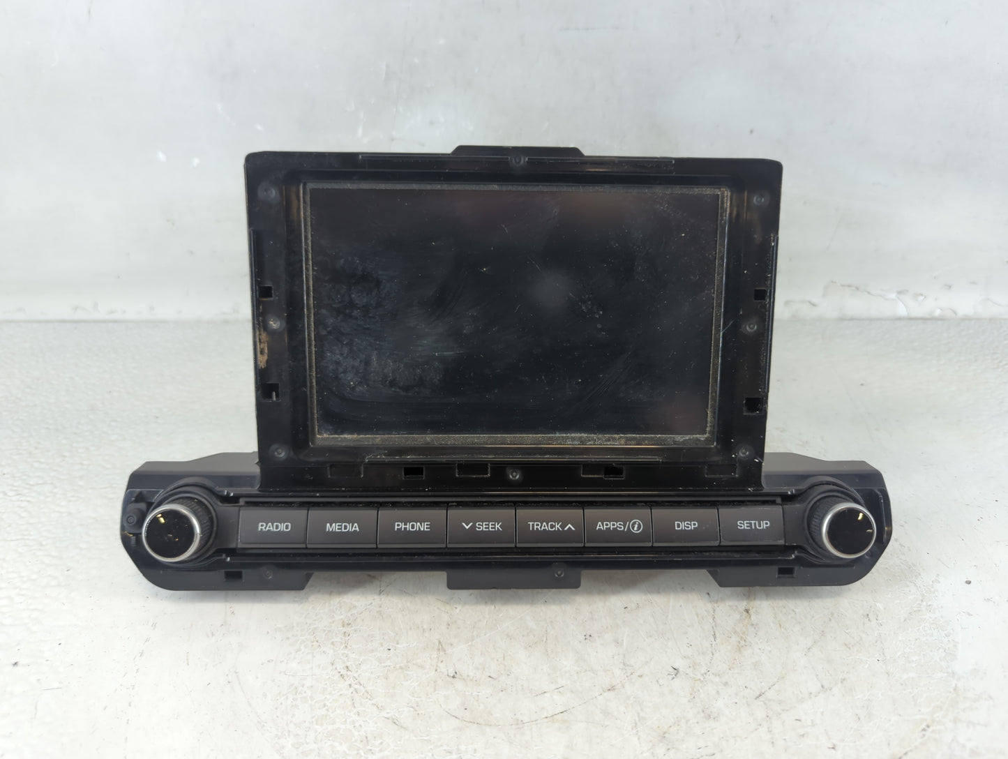 2017-2018 Hyundai Elantra Radio AM FM Cd Player Receiver Replacement P/N:96160-F2101UAT Fits Fits 2017 2018 OEM Used Auto Pa