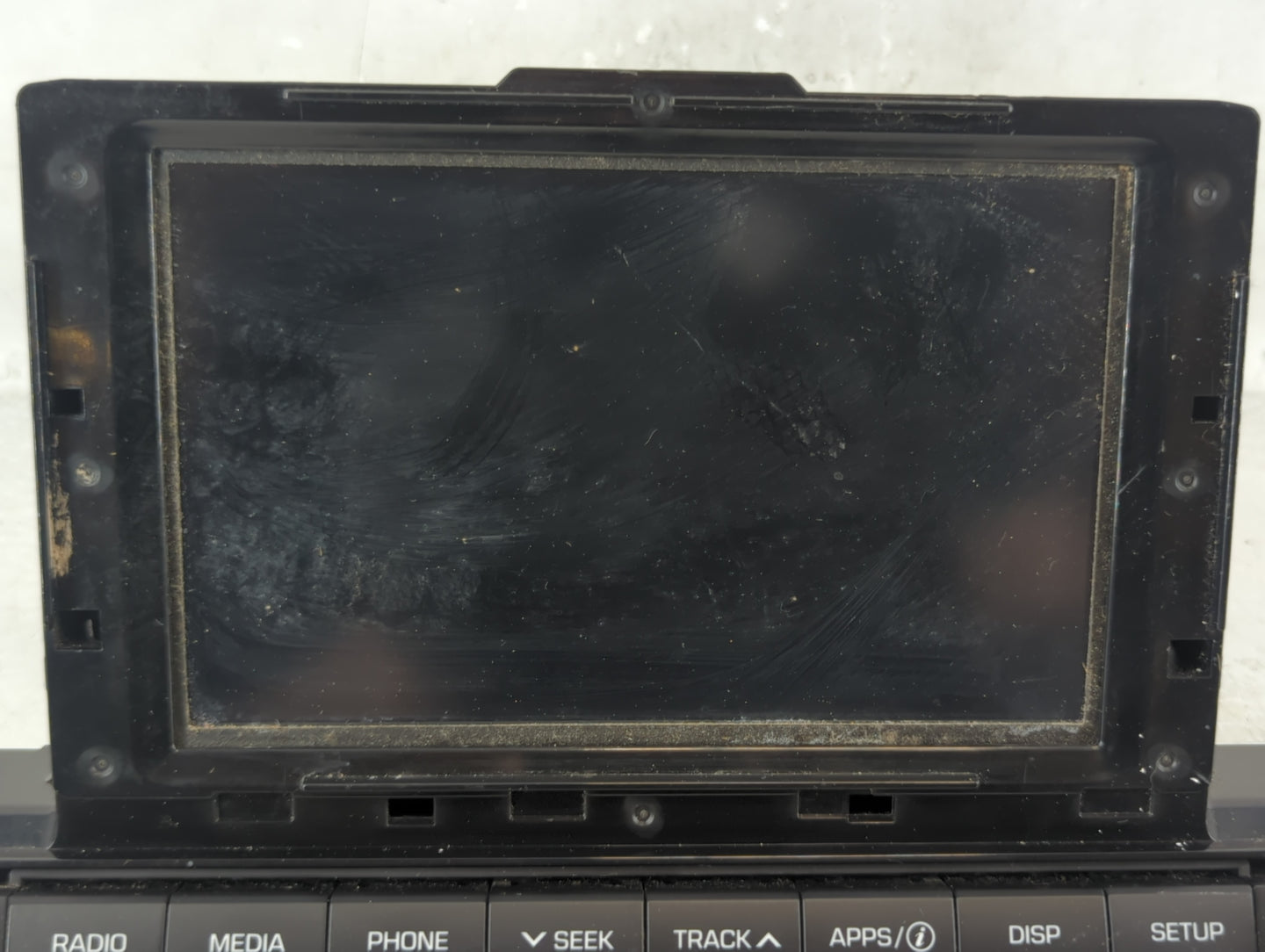 2017-2018 Hyundai Elantra Radio AM FM Cd Player Receiver Replacement P/N:96160-F2101UAT Fits Fits 2017 2018 OEM Used Auto Pa
