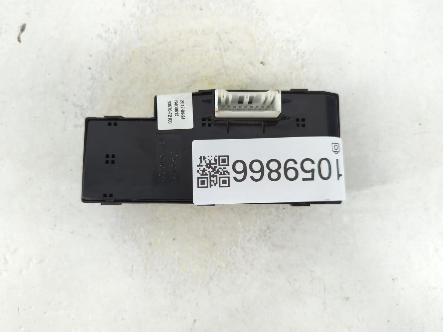 2017-2020 Hyundai Elantra Master Power Window Switch Replacement Driver Side Left P/N:R400613 93570-F2100 Fits OEM Used Auto