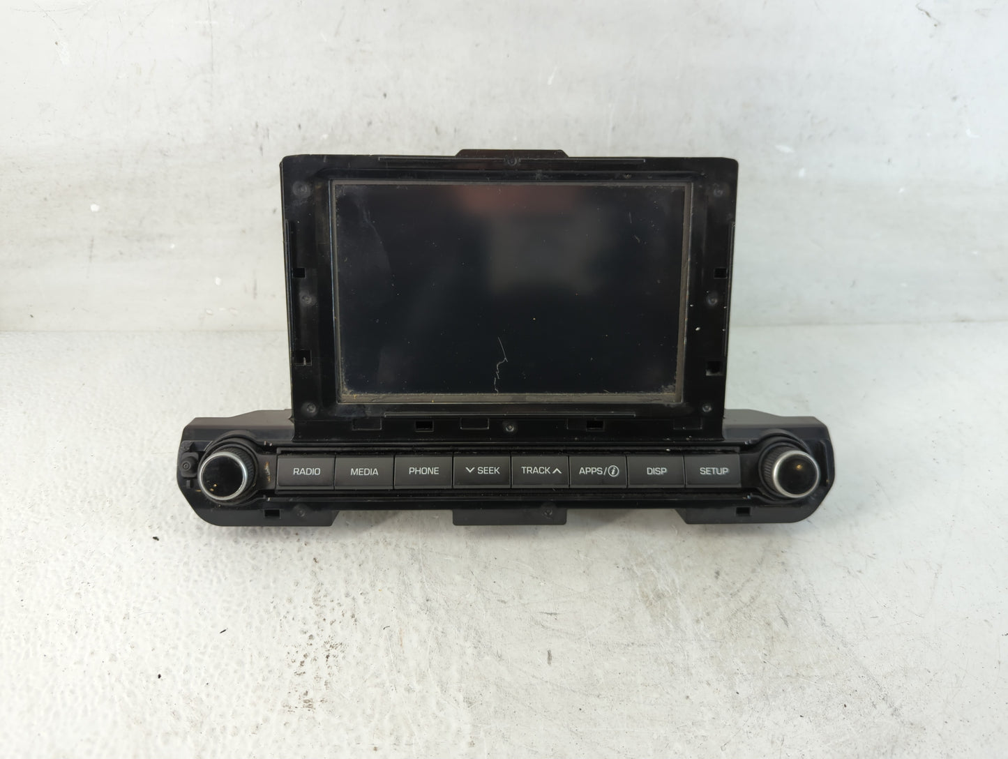 2017-2018 Hyundai Elantra Radio AM FM Cd Player Receiver Replacement P/N:96160-F2101UAT Fits Fits 2017 2018 OEM Used Auto Pa