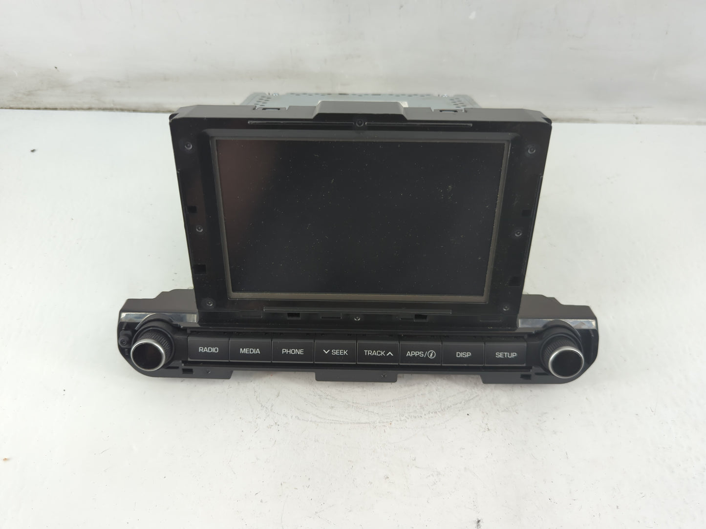 2017-2018 Hyundai Elantra Radio AM FM Cd Player Receiver Replacement P/N:96160-F2101UAT Fits Fits 2017 2018 OEM Used Auto Pa