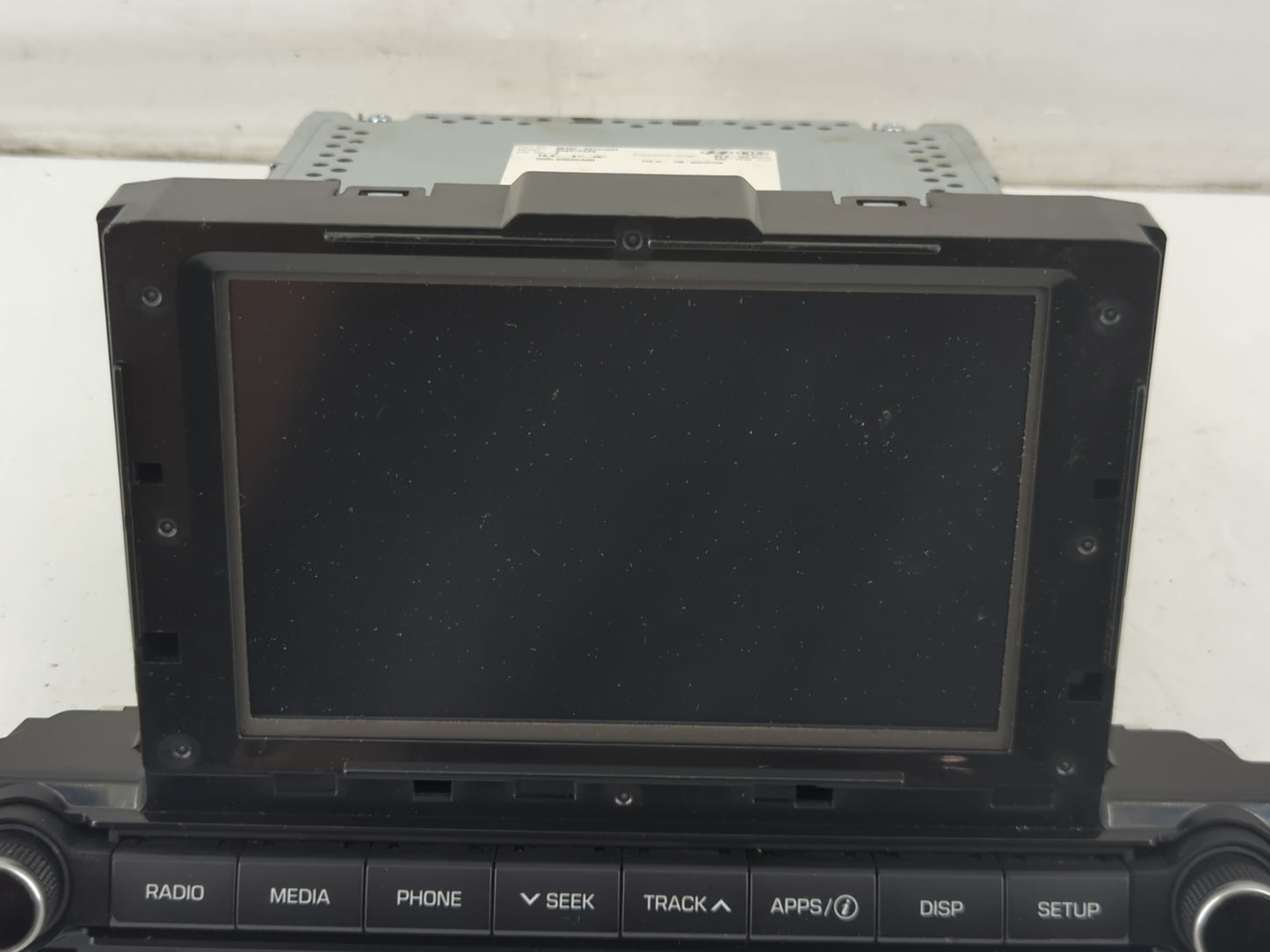 2017-2018 Hyundai Elantra Radio AM FM Cd Player Receiver Replacement P/N:96160-F2101UAT Fits Fits 2017 2018 OEM Used Auto Pa