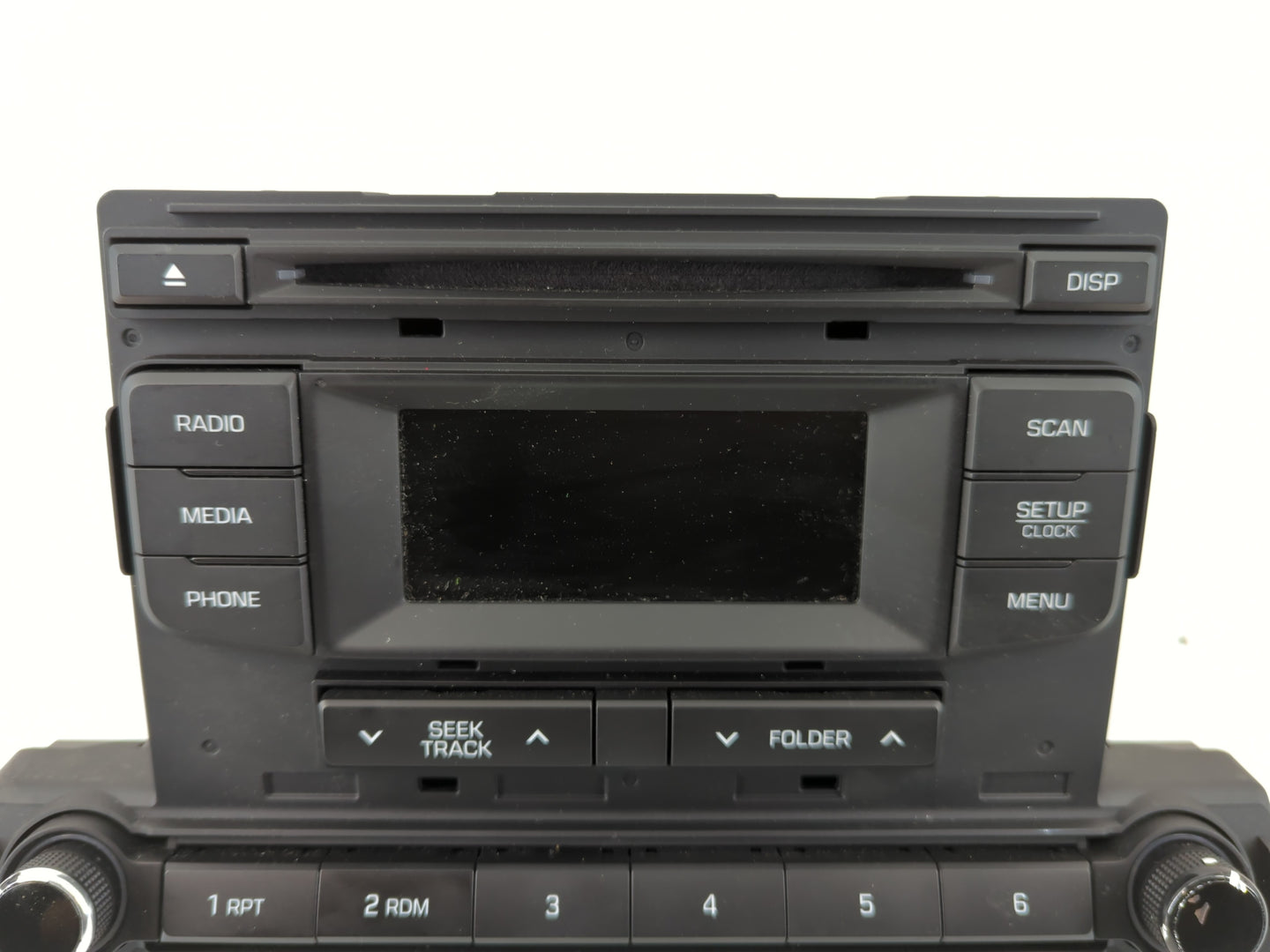 2017-2018 Hyundai Elantra Radio AM FM Cd Player Receiver Replacement P/N:96170F2270UAT Fits Fits 2017 2018 OEM Used Auto Par