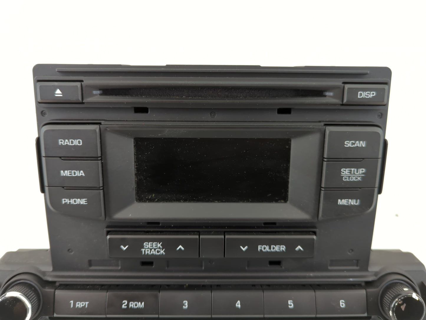 2017-2018 Hyundai Elantra Radio AM FM Cd Player Receiver Replacement P/N:96170F2270UAT Fits Fits 2017 2018 OEM Used Auto Par