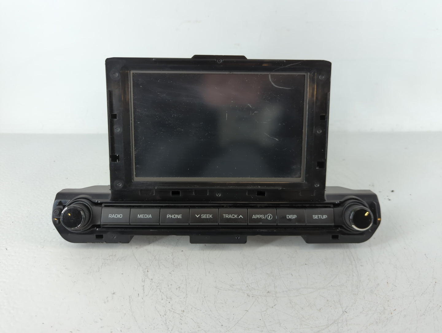 2017-2018 Hyundai Elantra Radio AM FM Cd Player Receiver Replacement P/N:96160-F2101UAT Fits Fits 2017 2018 OEM Used Auto Pa