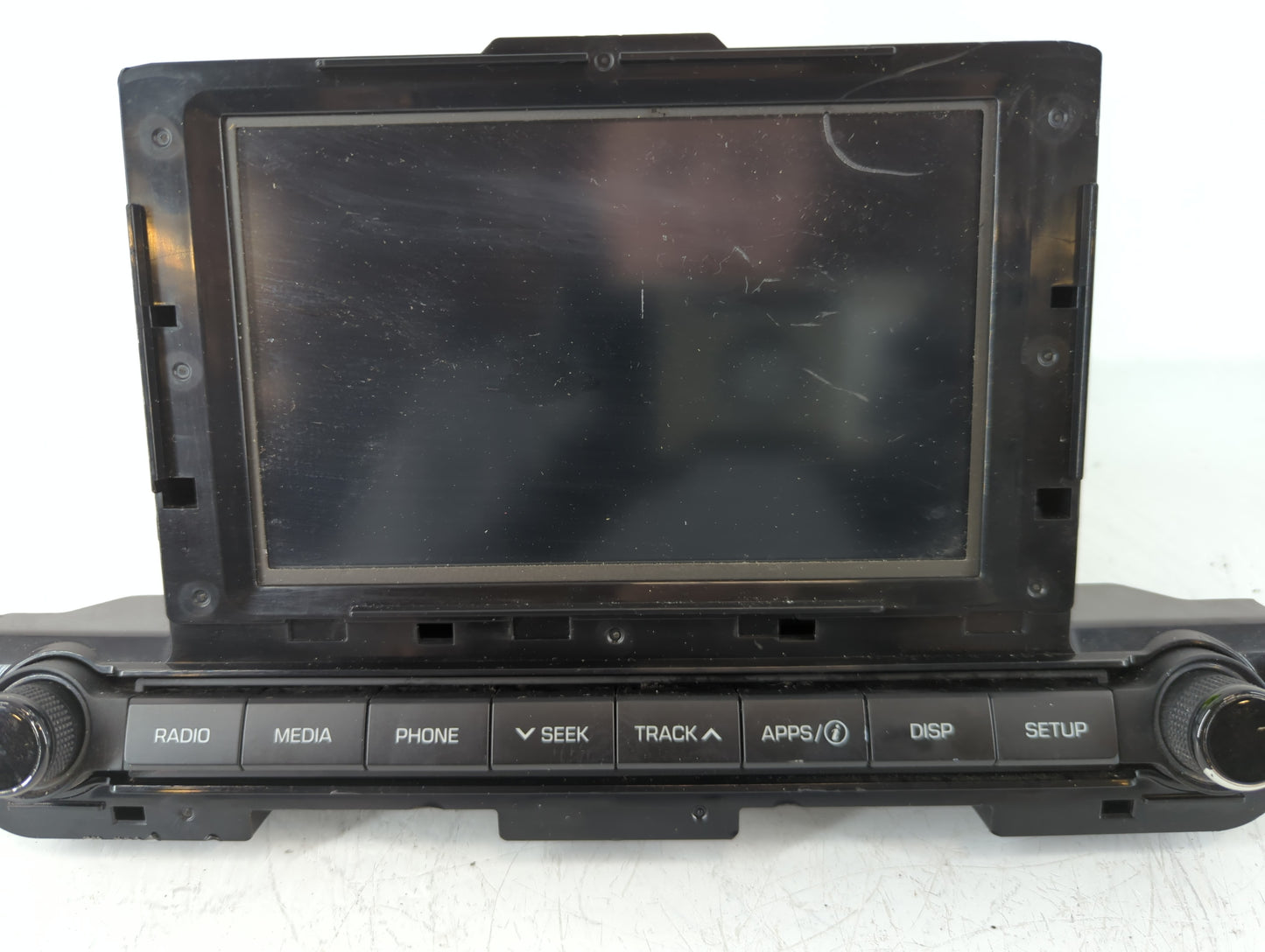 2017-2018 Hyundai Elantra Radio AM FM Cd Player Receiver Replacement P/N:96160-F2101UAT Fits Fits 2017 2018 OEM Used Auto Pa