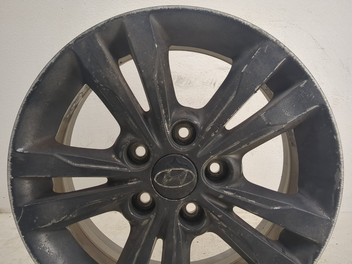 2017-2018 Hyundai Elantra Oem Wheel Rim Black 1159836 - Oemusedautoparts1.com