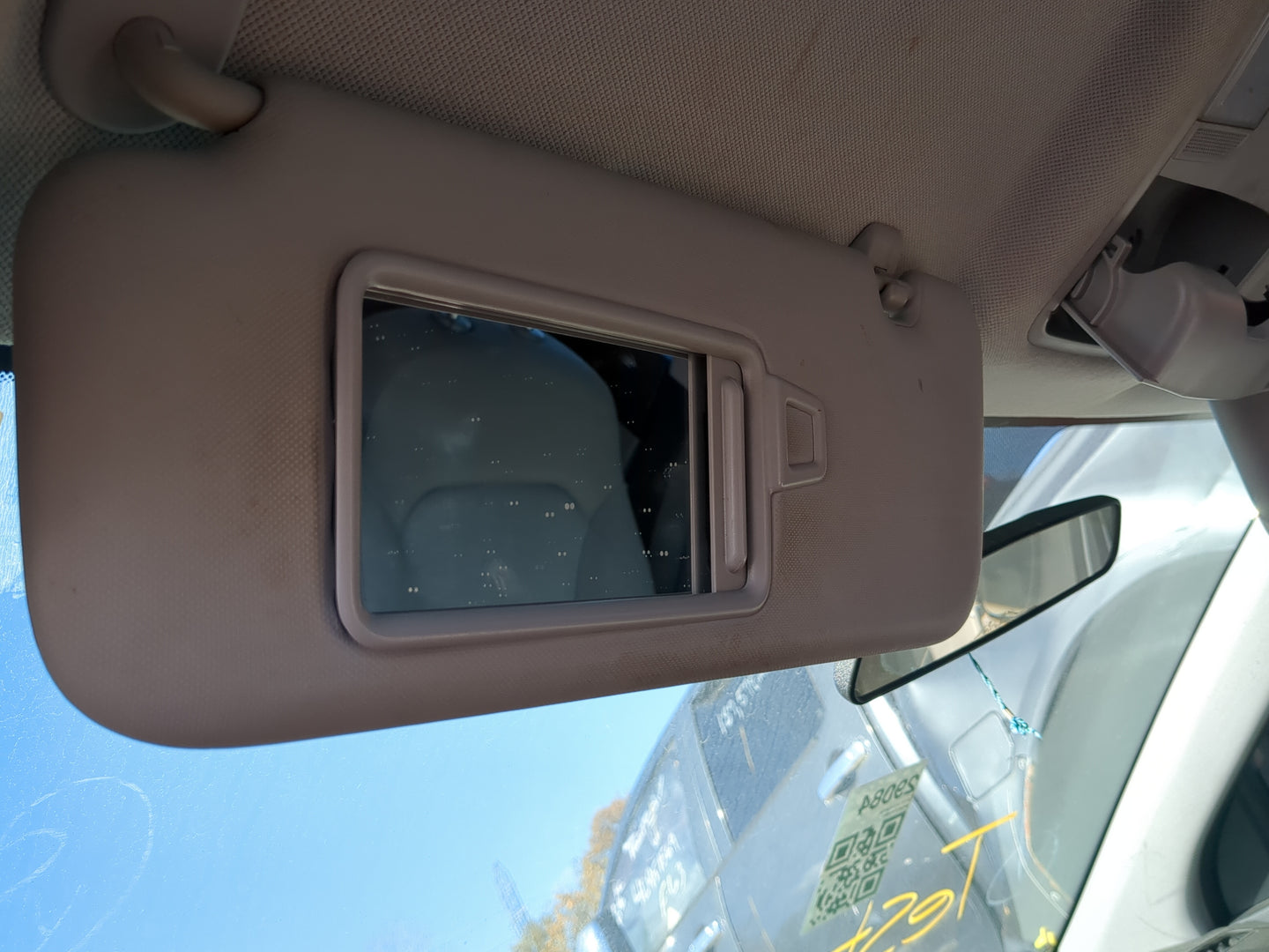 2017-2020 Hyundai Elantra Sun Visor Shade Replacement Driver Left Mirror Fits Fits 2017 2018 2019 2020 OEM Used Auto Parts -