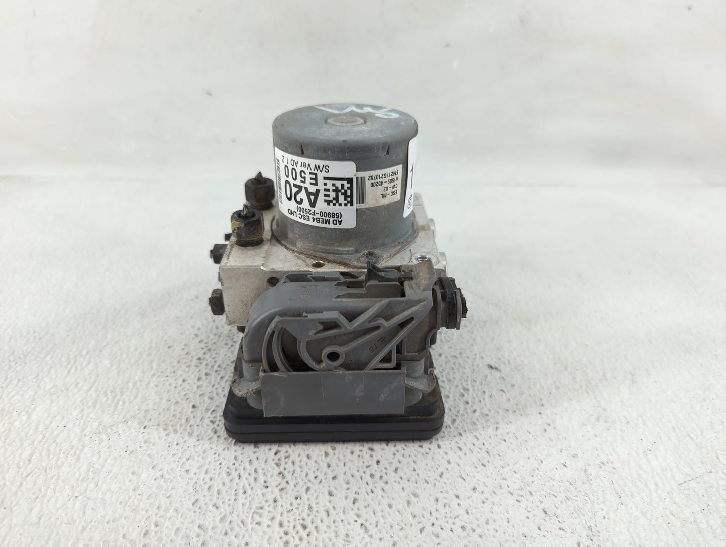 2017-2019 Hyundai Elantra ABS Pump Control Module Replacement P/N:A20 E500 58900-F2500 Fits Fits 2017 2018 2019 OEM Used Aut