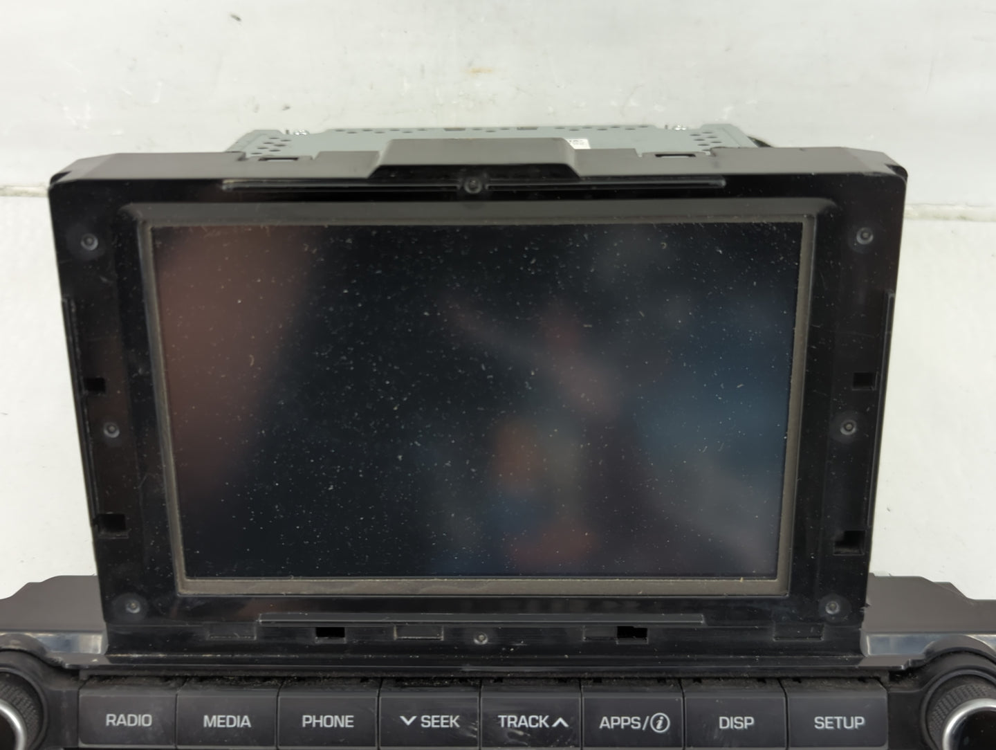 2017-2018 Hyundai Elantra Radio AM FM Cd Player Receiver Replacement P/N:96160-F2101UAT Fits Fits 2017 2018 OEM Used Auto Pa