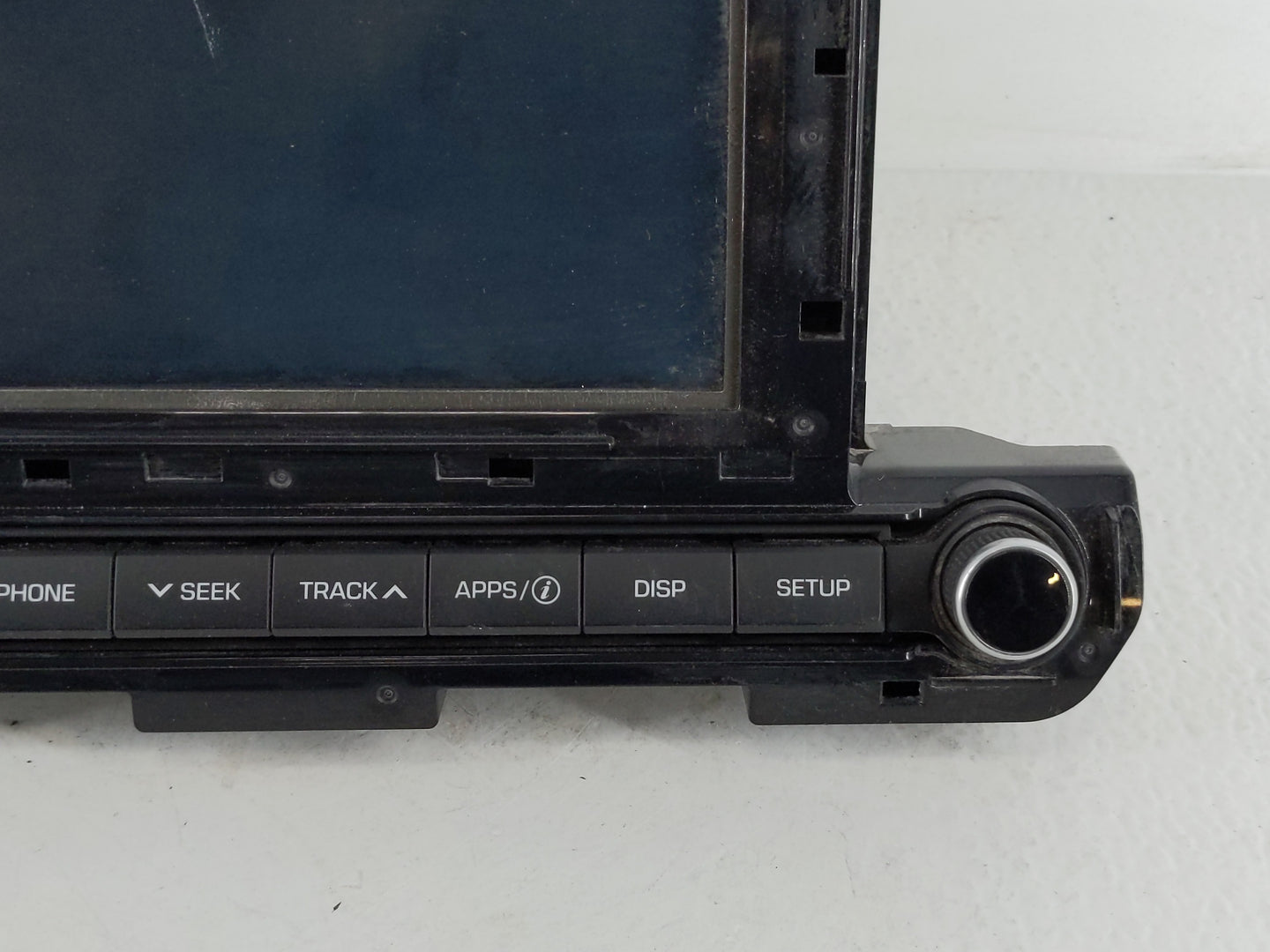 2017-2018 Hyundai Elantra Radio AM FM Cd Player Receiver Replacement P/N:96160-F2101UAT Fits Fits 2017 2018 OEM Used Auto Pa