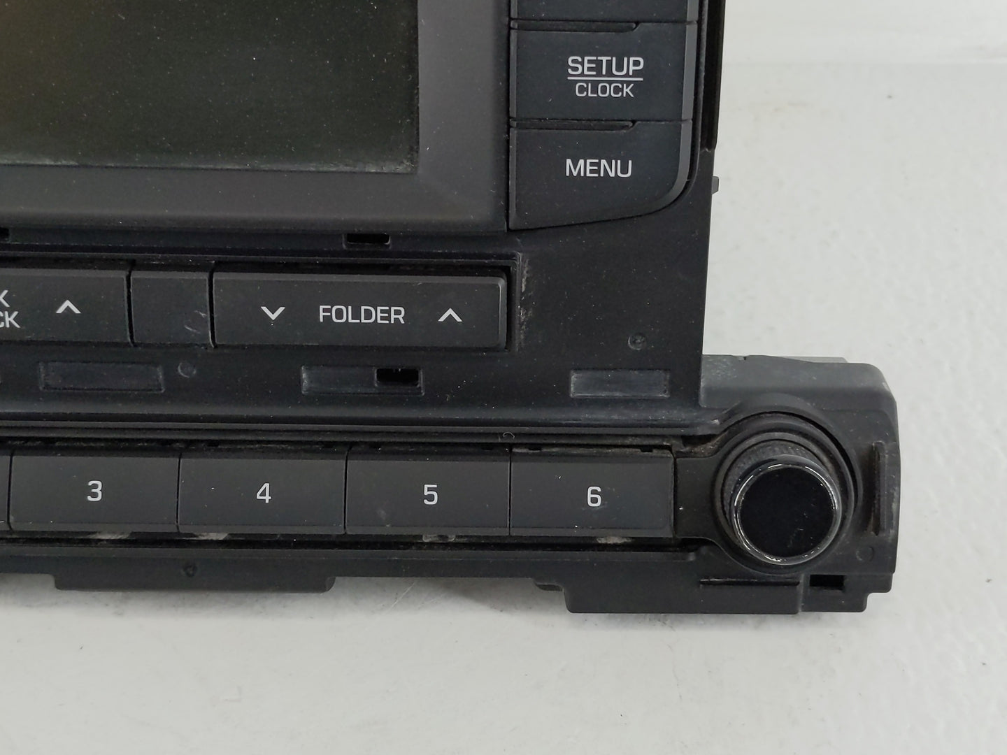 2017-2018 Hyundai Elantra Radio AM FM Cd Player Receiver Replacement P/N:96170-F2270UAT Fits Fits 2017 2018 OEM Used Auto Pa