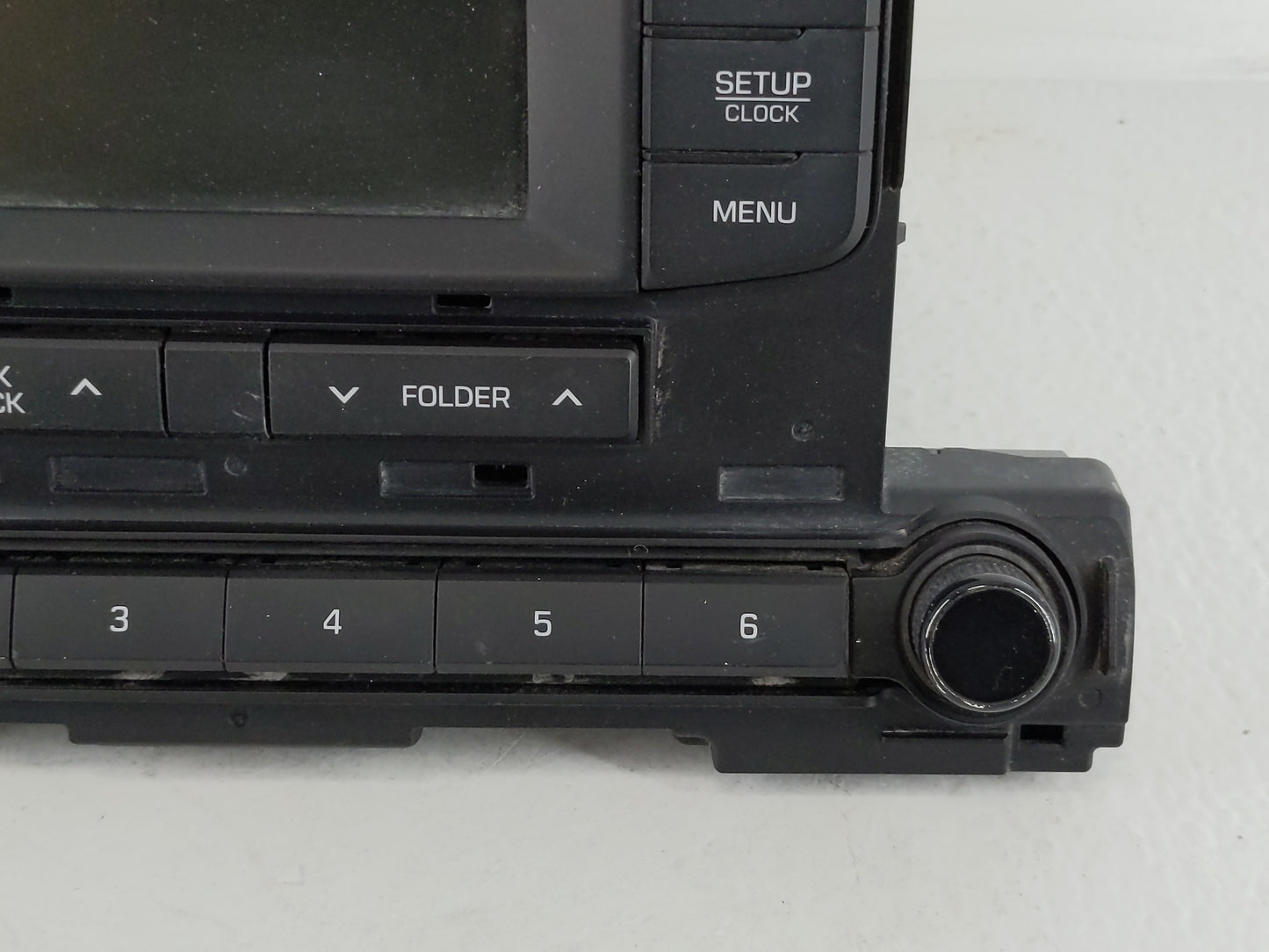 2017-2018 Hyundai Elantra Radio AM FM Cd Player Receiver Replacement P/N:96170-F2270UAT Fits Fits 2017 2018 OEM Used Auto Pa