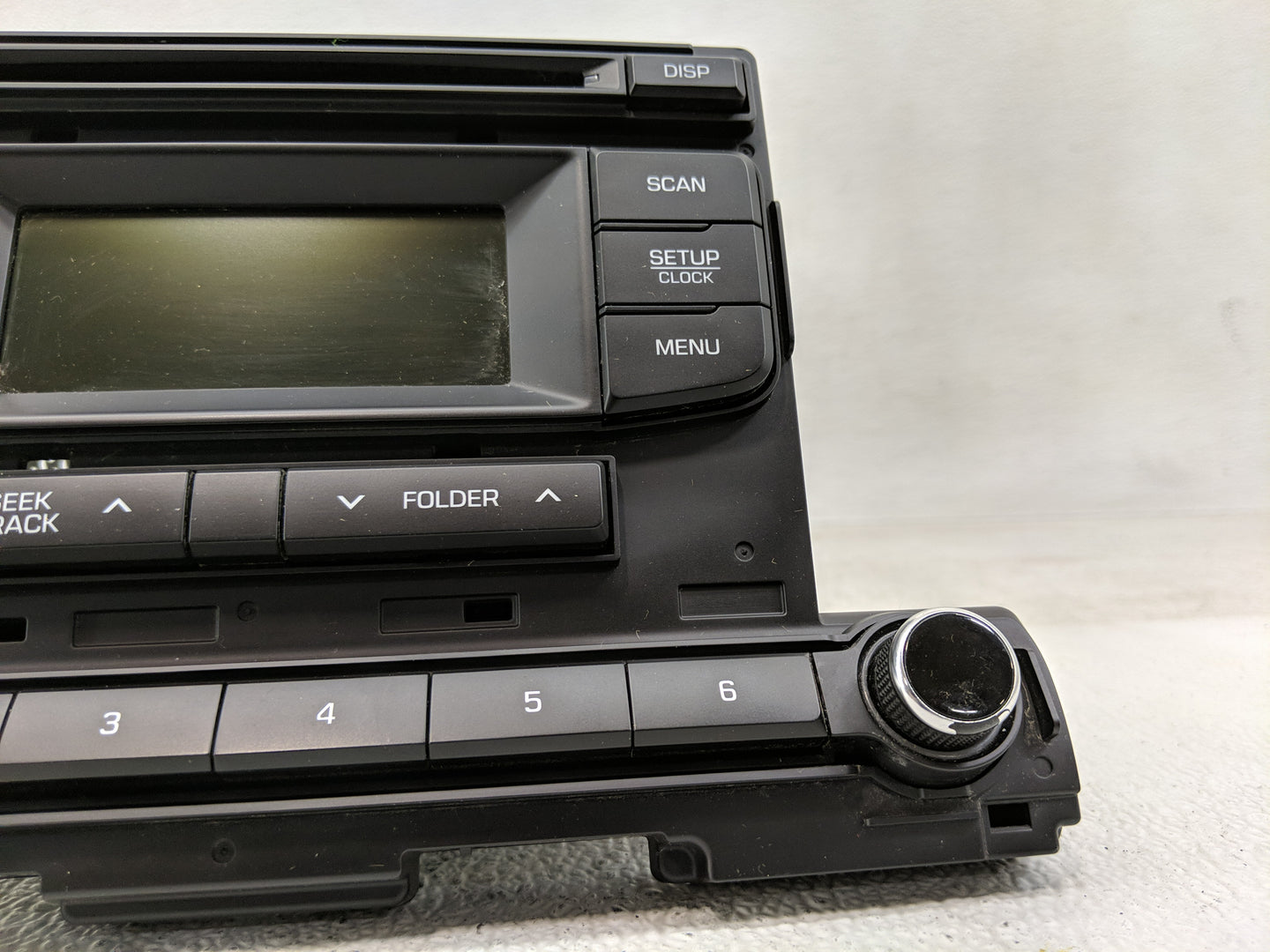 2017-2018 Hyundai Elantra Radio AM FM Cd Player Receiver Replacement P/N:96170F22700UAT Fits Fits 2017 2018 OEM Used Auto Pa