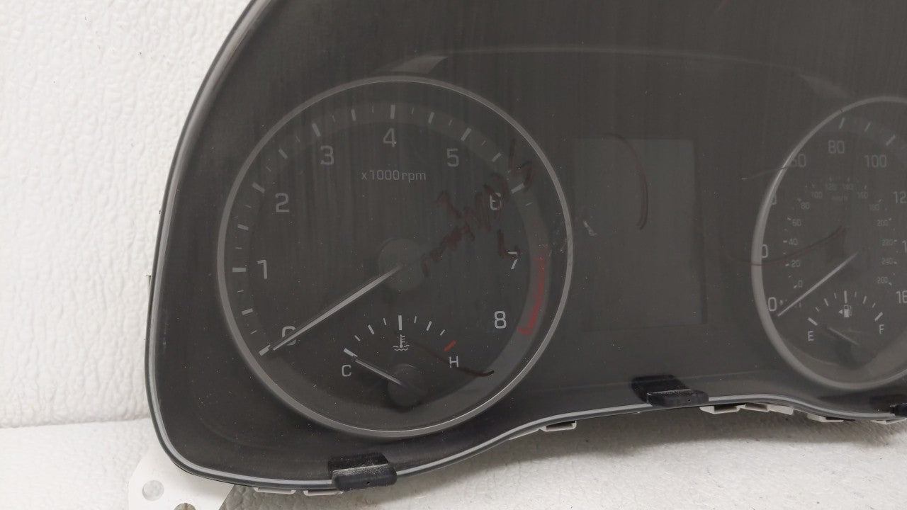 2017-2018 Hyundai Elantra Instrument Cluster Speedometer Gauges P/N:94011-F2061 Fits Fits 2017 2018 OEM Used Auto Parts - Oe