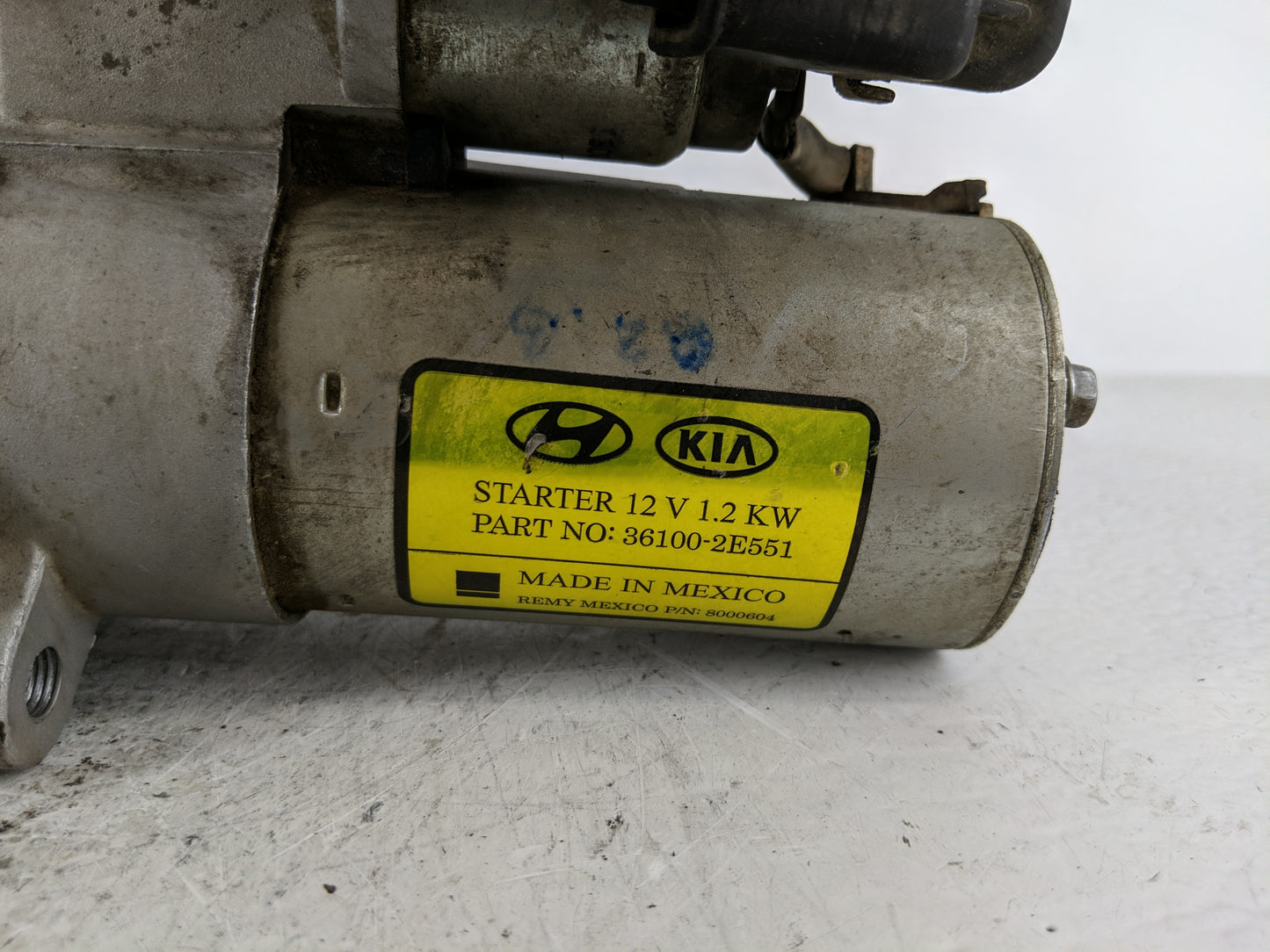 2014-2020 Hyundai Elantra Car Starter Motor Solenoid OEM P/N:36100-2E551 Fits Fits 2014 2015 2016 2017 2018 2019 2020 OEM Us