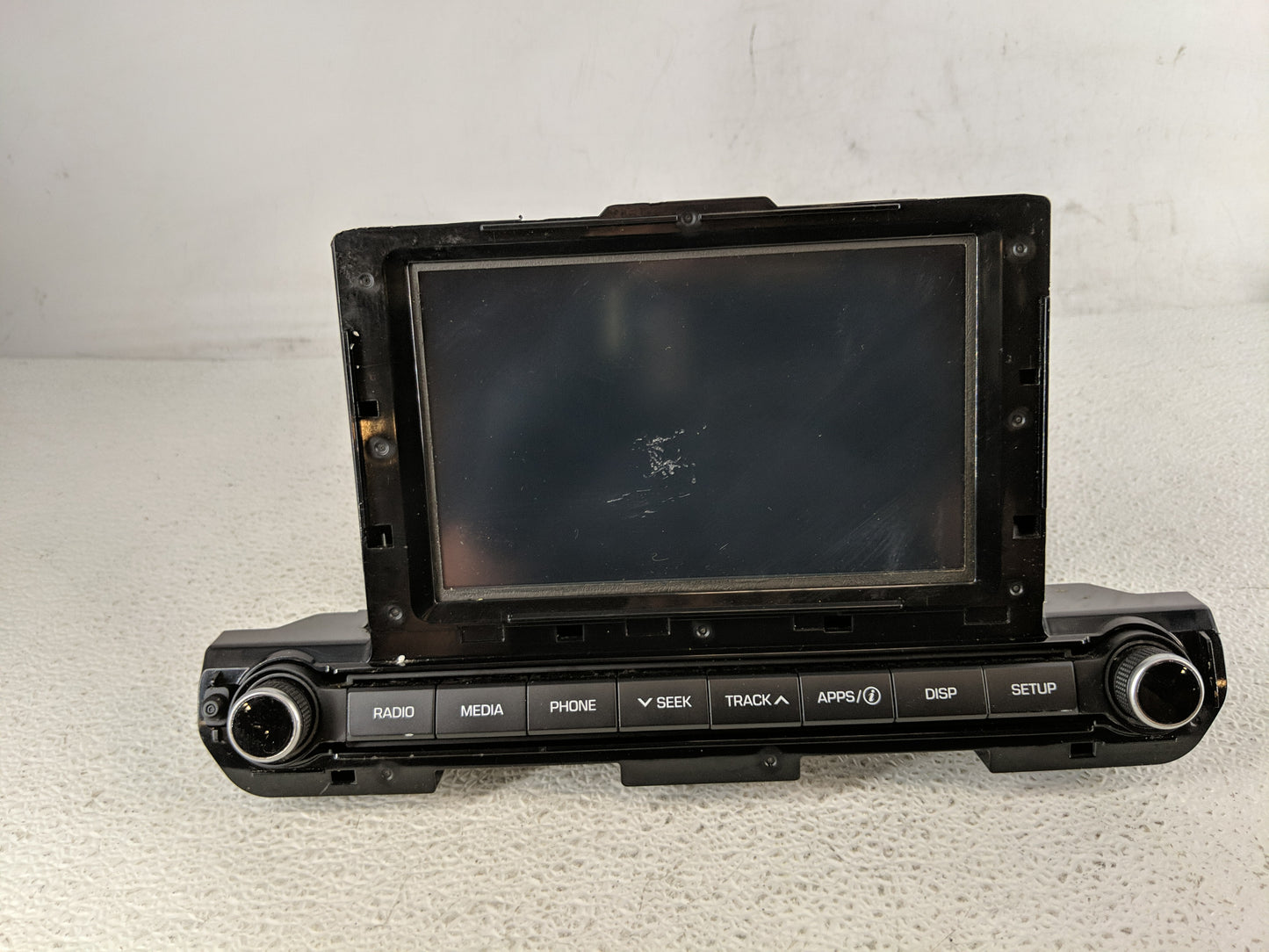 2018 Hyundai Elantra Radio AM FM Cd Player Receiver Replacement P/N:96160-F2101UAT Fits OEM Used Auto Parts - Oemusedautopar