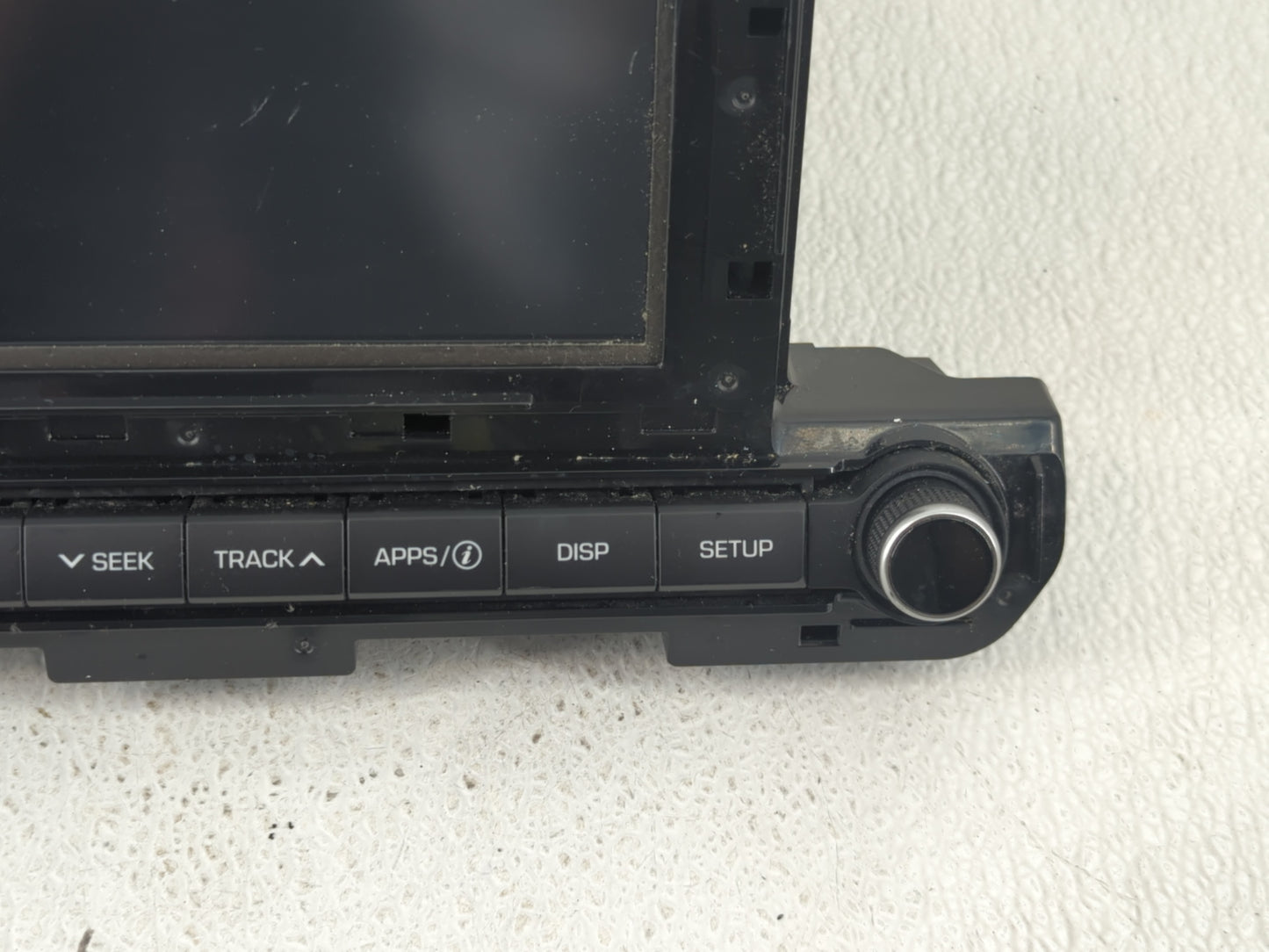2017-2018 Hyundai Elantra Radio AM FM Cd Player Receiver Replacement P/N:96160-F2101UAT Fits Fits 2017 2018 OEM Used Auto Pa